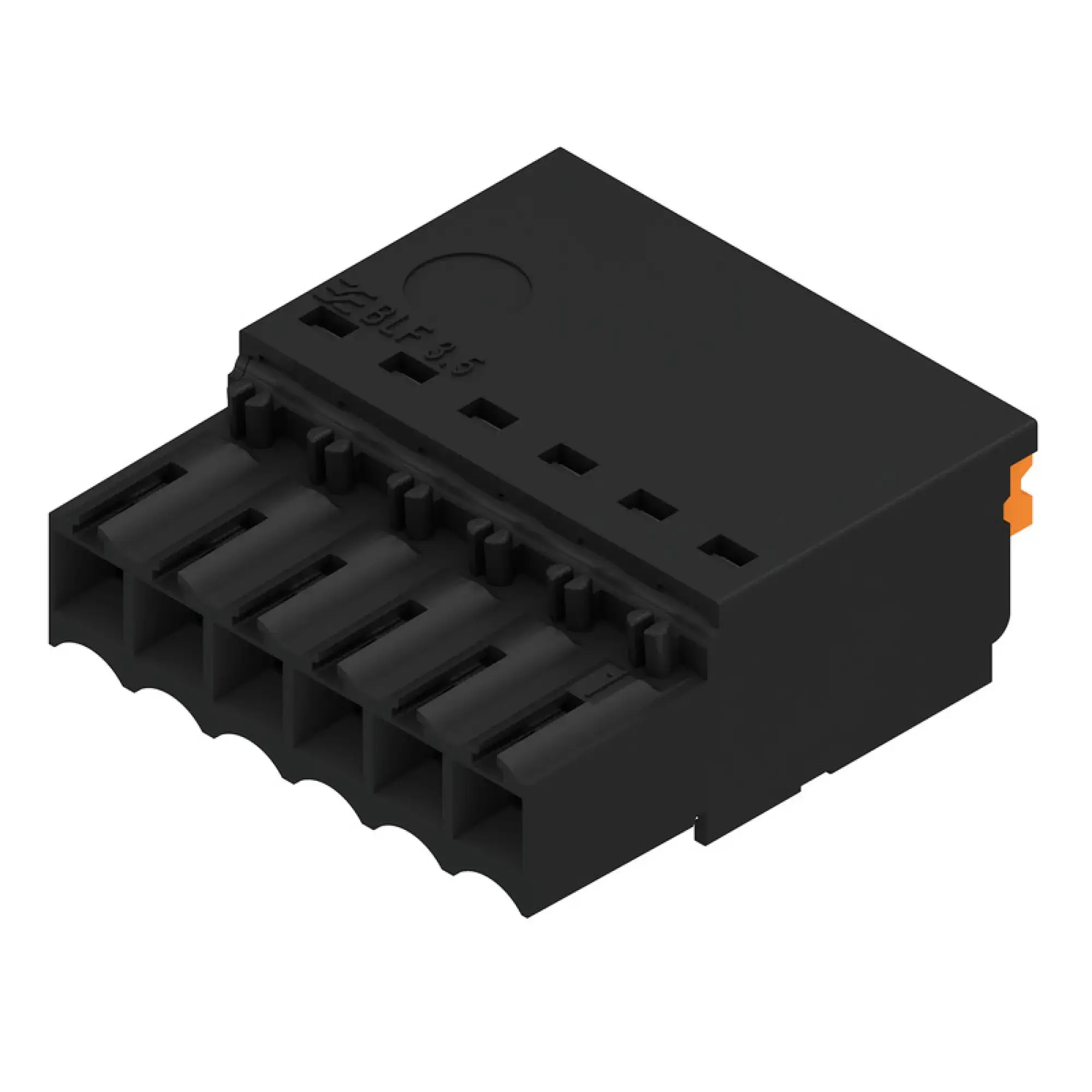 Weidmüller 2459320000 PCB connector (wire connection), 160 V, 17.5 A, Pitch in mm: 3.50, 1.5 mm², Number of poles: 6, PUSH IN with actuator, Box (img_001) Weidmüller 2459320000 PCB connector (wire connection), 160 V, 17.5 A, Pitch in mm: 3.50, 1.5 mm², Number of poles: 6, PUSH IN with actuator, Box (img_001)