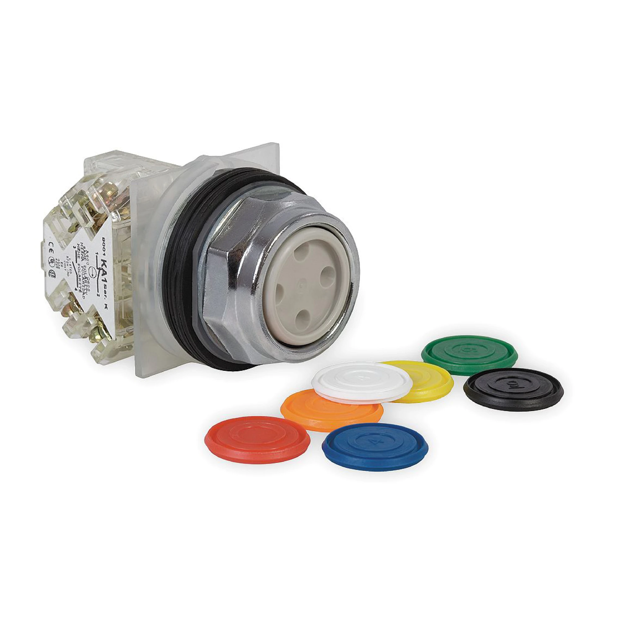 Schneider Electric 9001KR1UH5 Push-button, 7 colors Ø 30, flat, non-latching, 1NO (img_001) Schneider Electric 9001KR1UH5 Push-button, 7 colors Ø 30, flat, non-latching, 1NO (img_001)