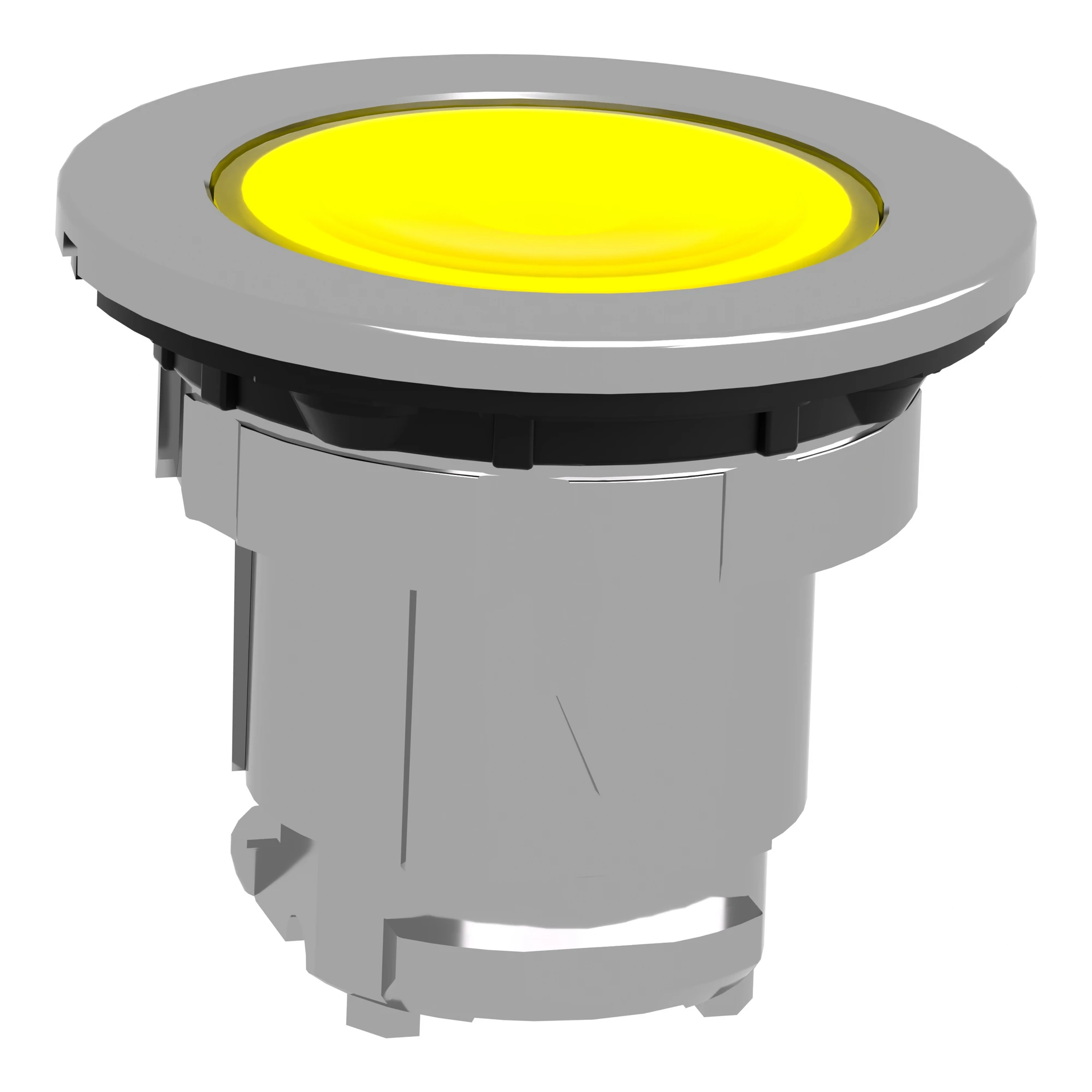 Schneider Electric ZB4FA88 Illuminated pushbutton, Front element, Harmony XB4F, Metal, 30mm, yellow, for universal LED, for insertable label (img_006) Schneider Electric ZB4FA88 Illuminated pushbutton, Front element, Harmony XB4F, Metal, 30mm, yellow, for universal LED, for insertable label (img_006)