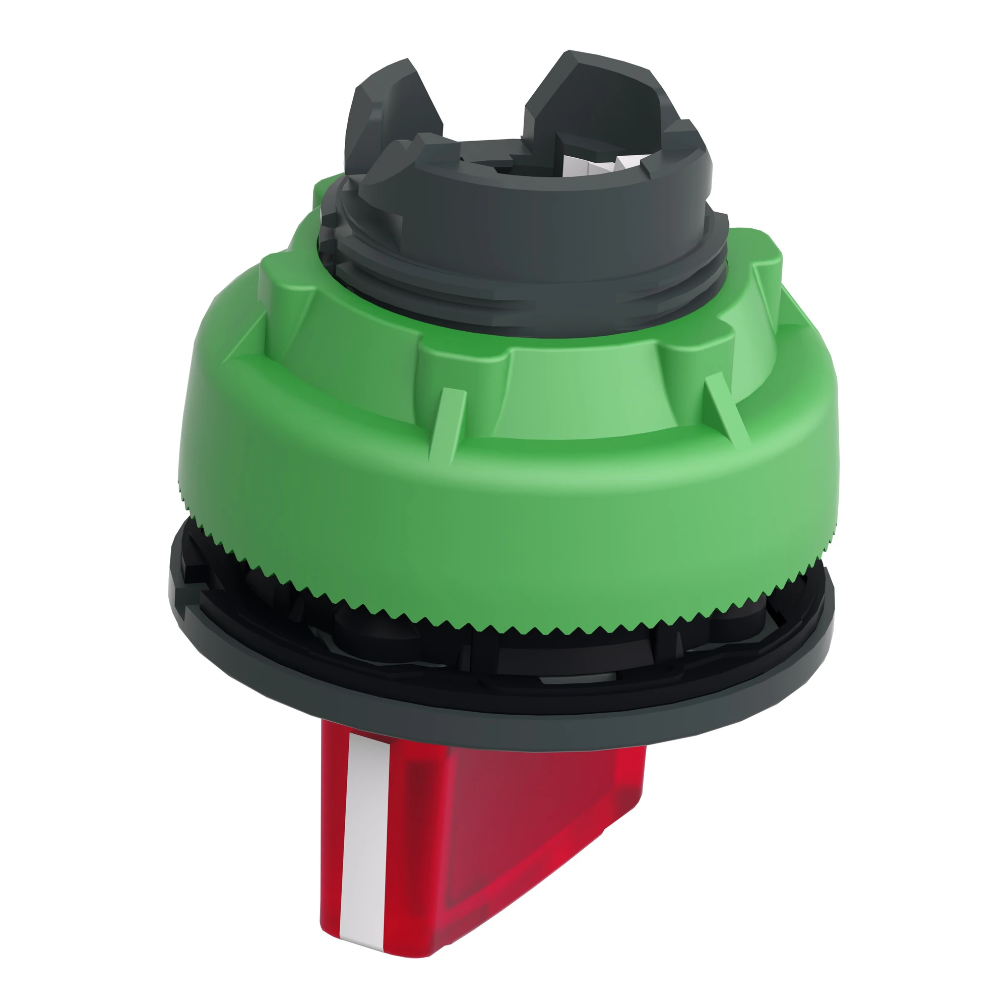 Schneider Electric ZB5FK1243 Illuminated Selector Switch, Front Element, Harmony XB5F, Plastic, 30mm, Red, for Universal LED, 2 Positions, Latching (img_008) Schneider Electric ZB5FK1243 Illuminated Selector Switch, Front Element, Harmony XB5F, Plastic, 30mm, Red, for Universal LED, 2 Positions, Latching (img_008)