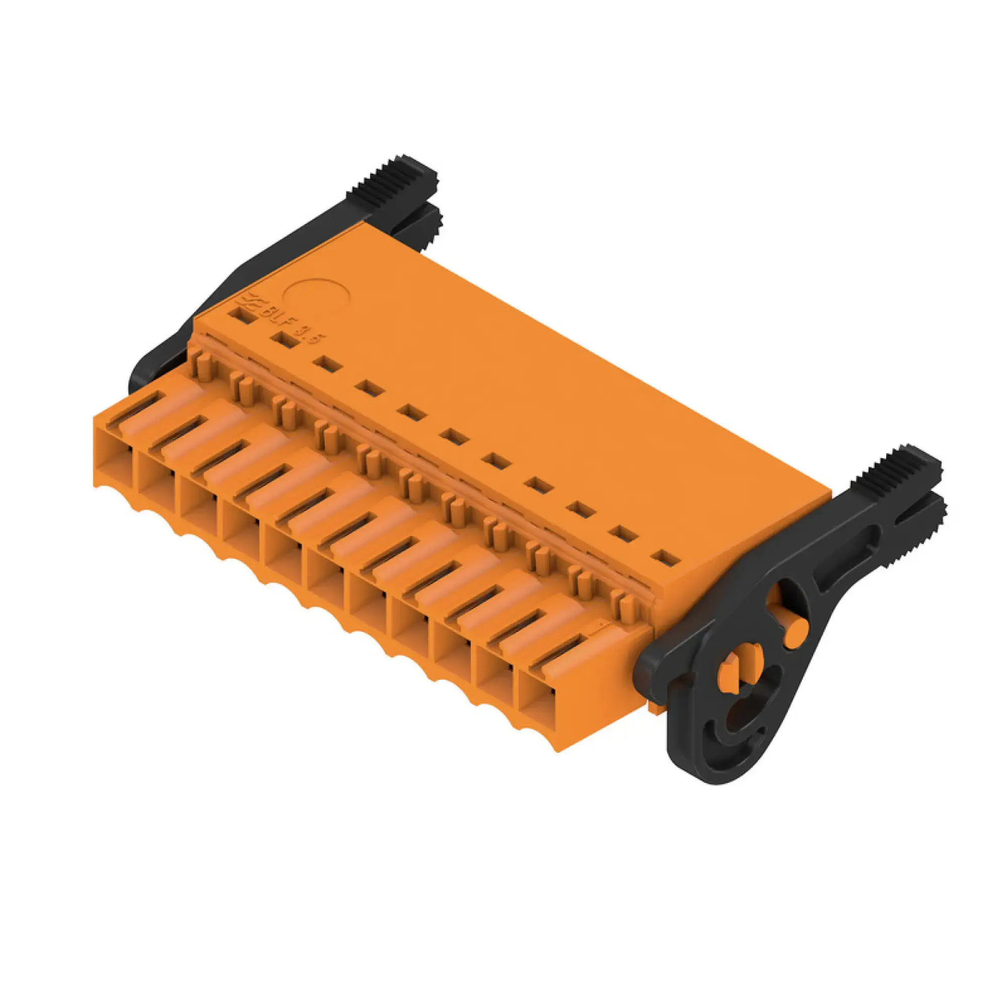 Weidmüller 2459770000 PCB connector (wire connection), 160 V, 17.5 A, Pitch in mm: 3.50, 1.5 mm², Number of poles: 11, PUSH IN with actuator, Box (img_001)