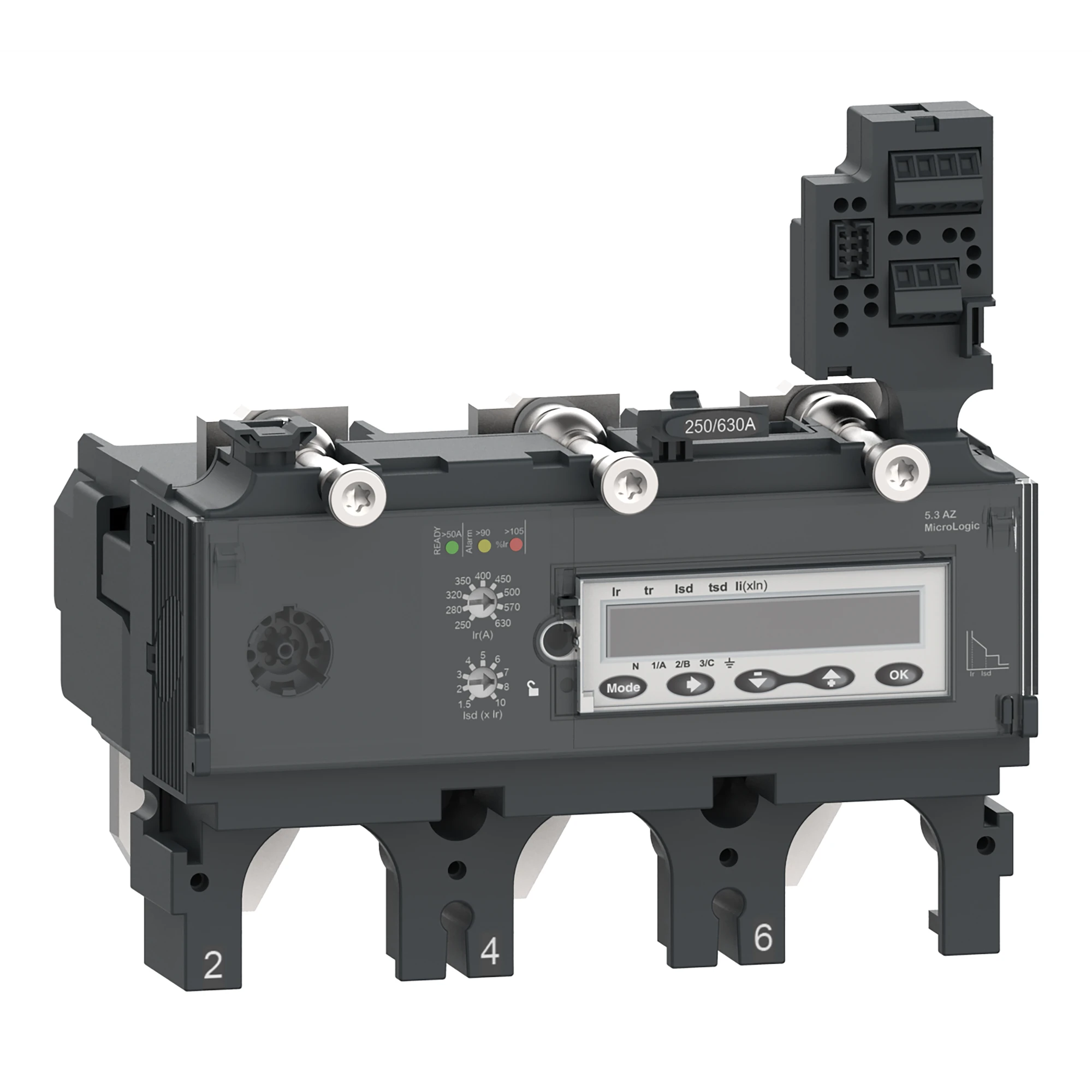 Schneider Electric C6335Z630 Electronic trip unit MicroLogic 5.3 AZ 16 Hz 2/3 grid protection 630A 3P3D for power circuit breaker ComPacT NSX630 (img_001)