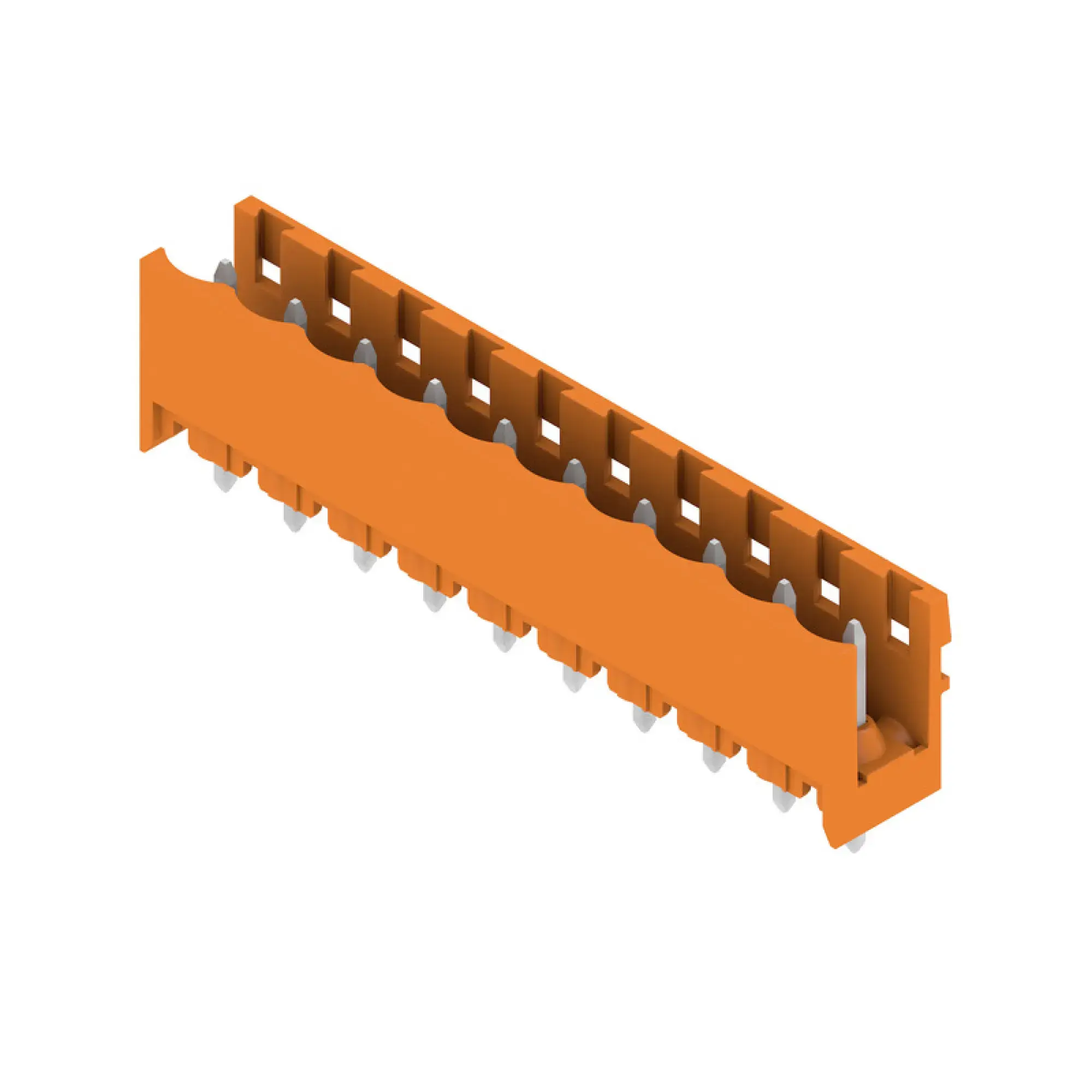 Weidmüller 1146530000 PCB connector (board connection), 320 V, 24 A, Pitch in mm: 5.08, Number of poles: 10, THT solder connection, Box (img_001)