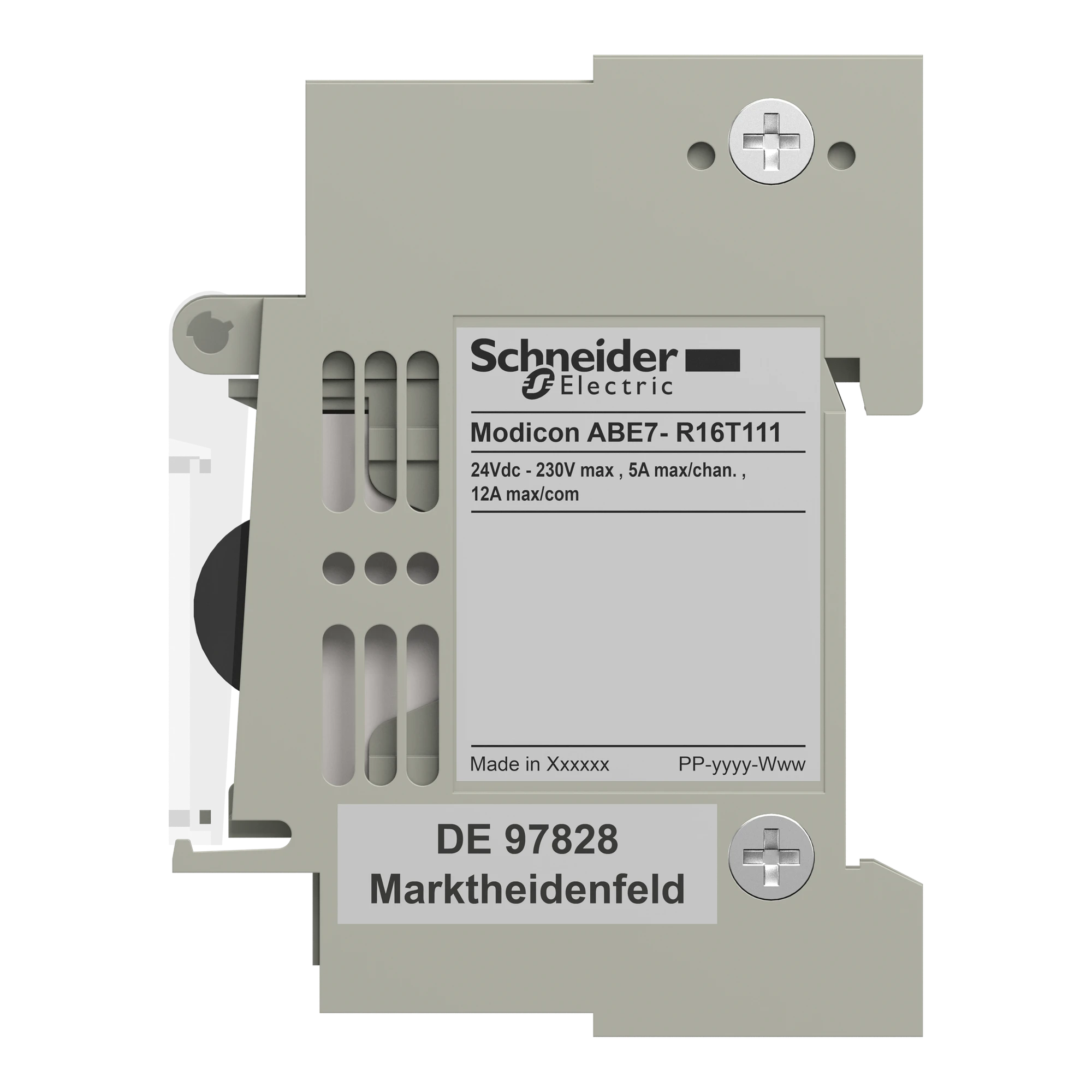 Schneider Electric ABE7R16T111 Terminal block with permanently soldered relay ABE7, 16 channels, relay 5mm (img_003) Schneider Electric ABE7R16T111 Terminal block with permanently soldered relay ABE7, 16 channels, relay 5mm (img_003)