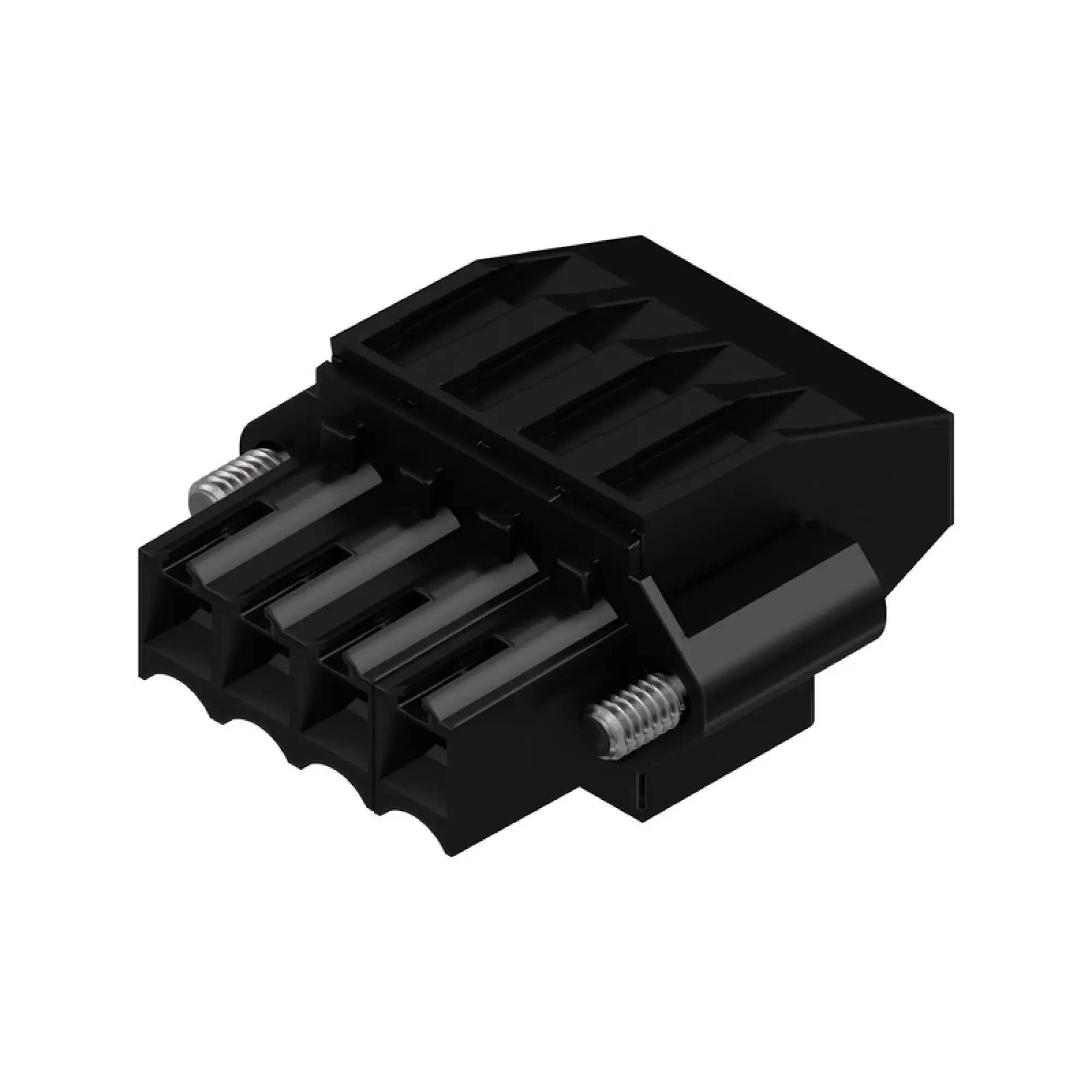 Weidmüller 1640180000 PCB connector (wire connection), 160 V, 12 A, Pitch in mm: 3.50, 1.5 mm², Number of poles: 4, Clamping yoke connection, Box (img_001)