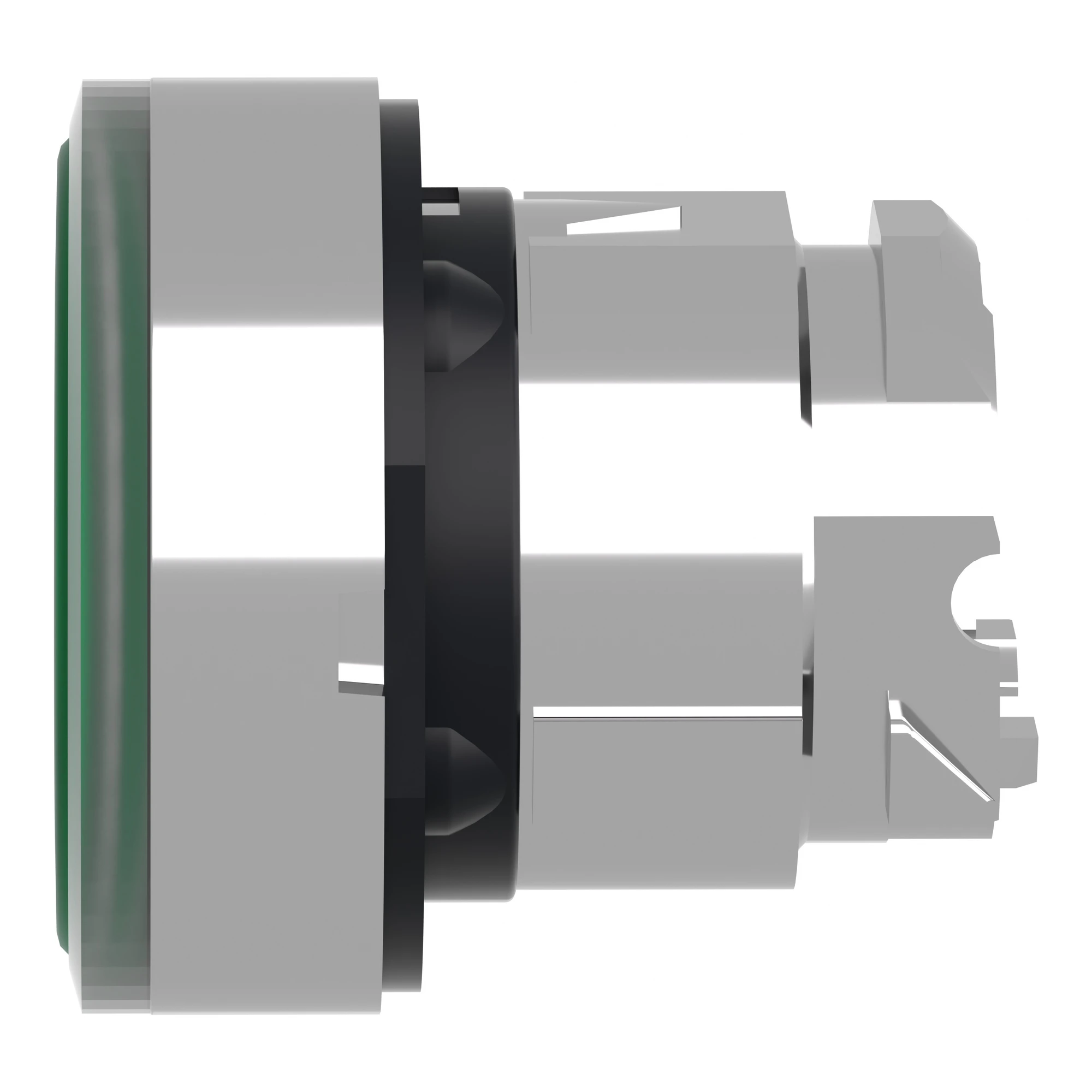 Schneider Electric ZB4BA38 Illuminated pushbutton, front element, Harmony XB4, metal, 22mm, green, momentary, for universal LED, for insert label (img_004) Schneider Electric ZB4BA38 Illuminated pushbutton, front element, Harmony XB4, metal, 22mm, green, momentary, for universal LED, for insert label (img_004)