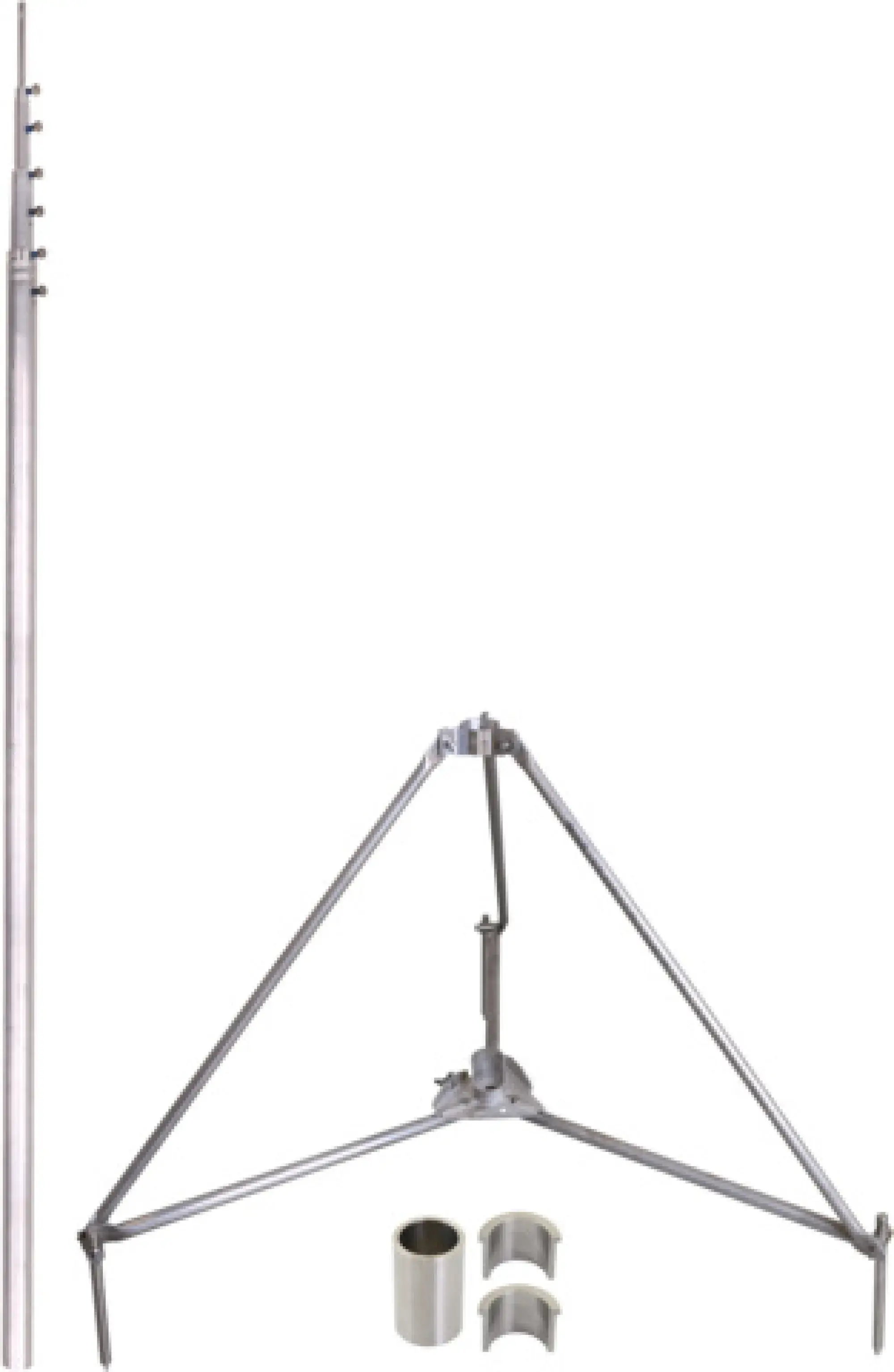 Dehn 105710 -SET-tele. air-term. rod L5.2m Al with tripod R680mm StSt & adapt.set D50/40mm (img_001) Dehn 105710 -SET-tele. air-term. rod L5.2m Al with tripod R680mm StSt & adapt.set D50/40mm (img_001)