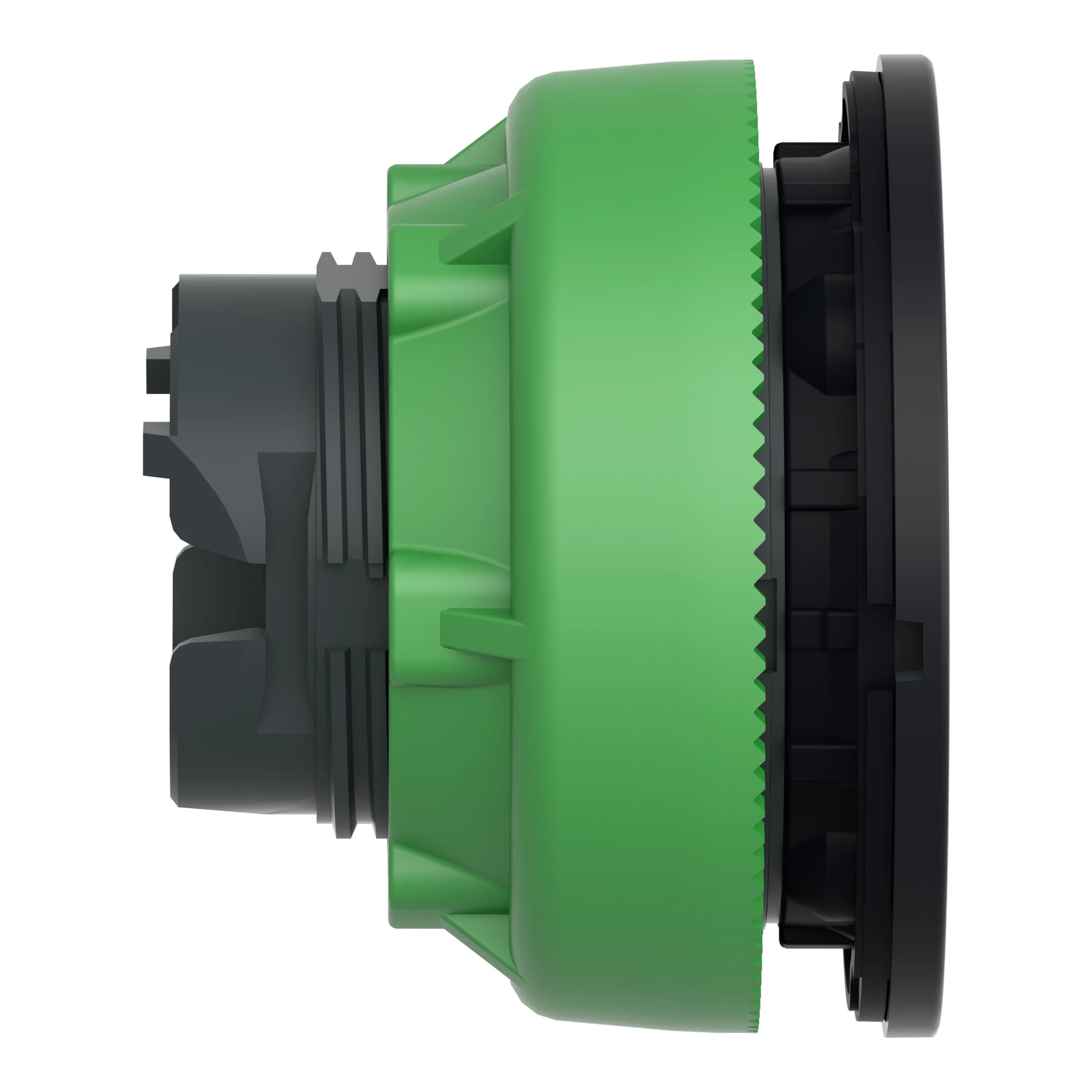Schneider Electric ZB5FV013 Pilot light, front element, Harmony XB5F, plastic, 30mm, antimicrobial, white, for universal LED (img_003)