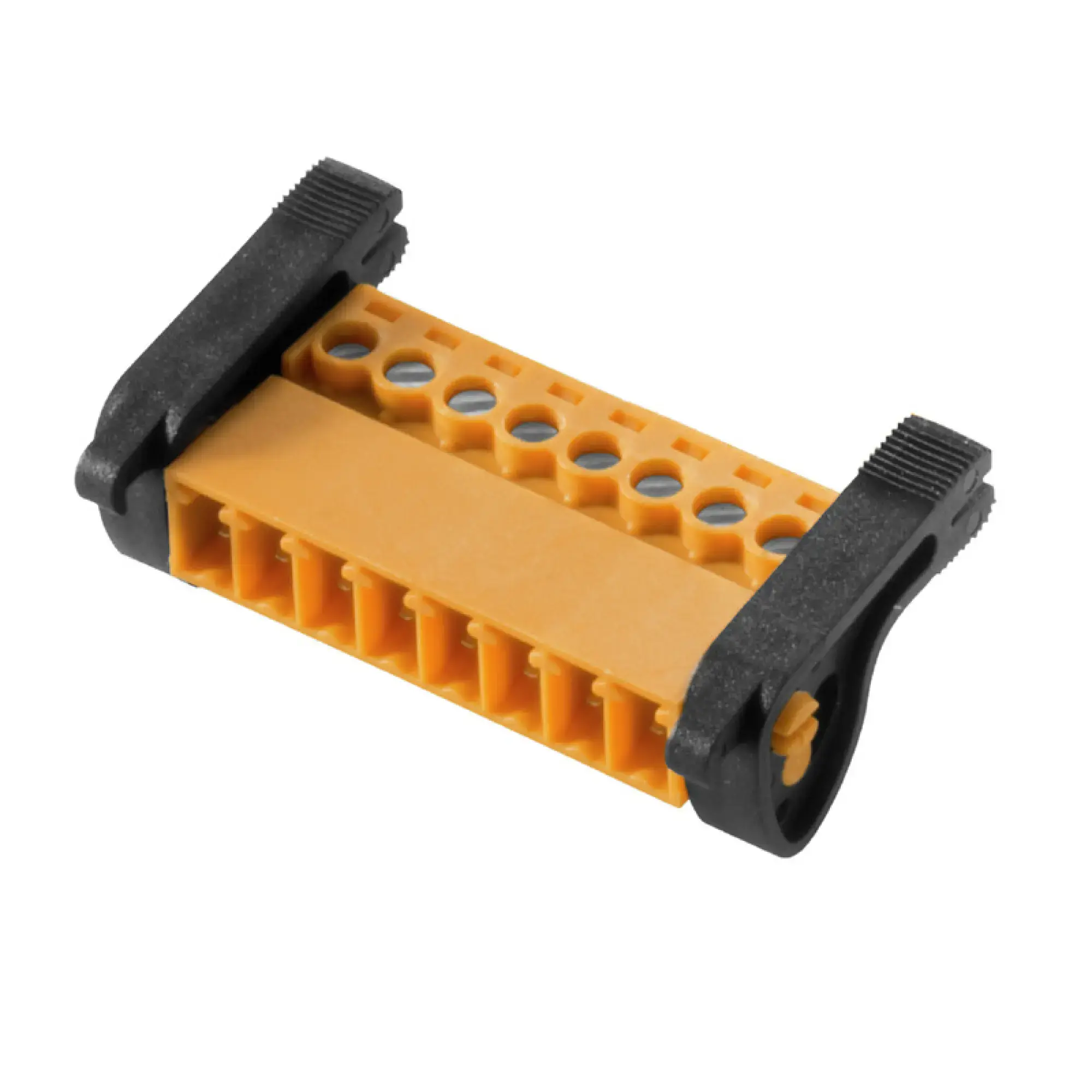 Weidmüller 2444130000 PCB connector (wire connection), 160 V, 17.5 A, Pitch in mm: 3.81, 1.5 mm², Number of poles: 8, Clamping yoke connection, Box (img_001)