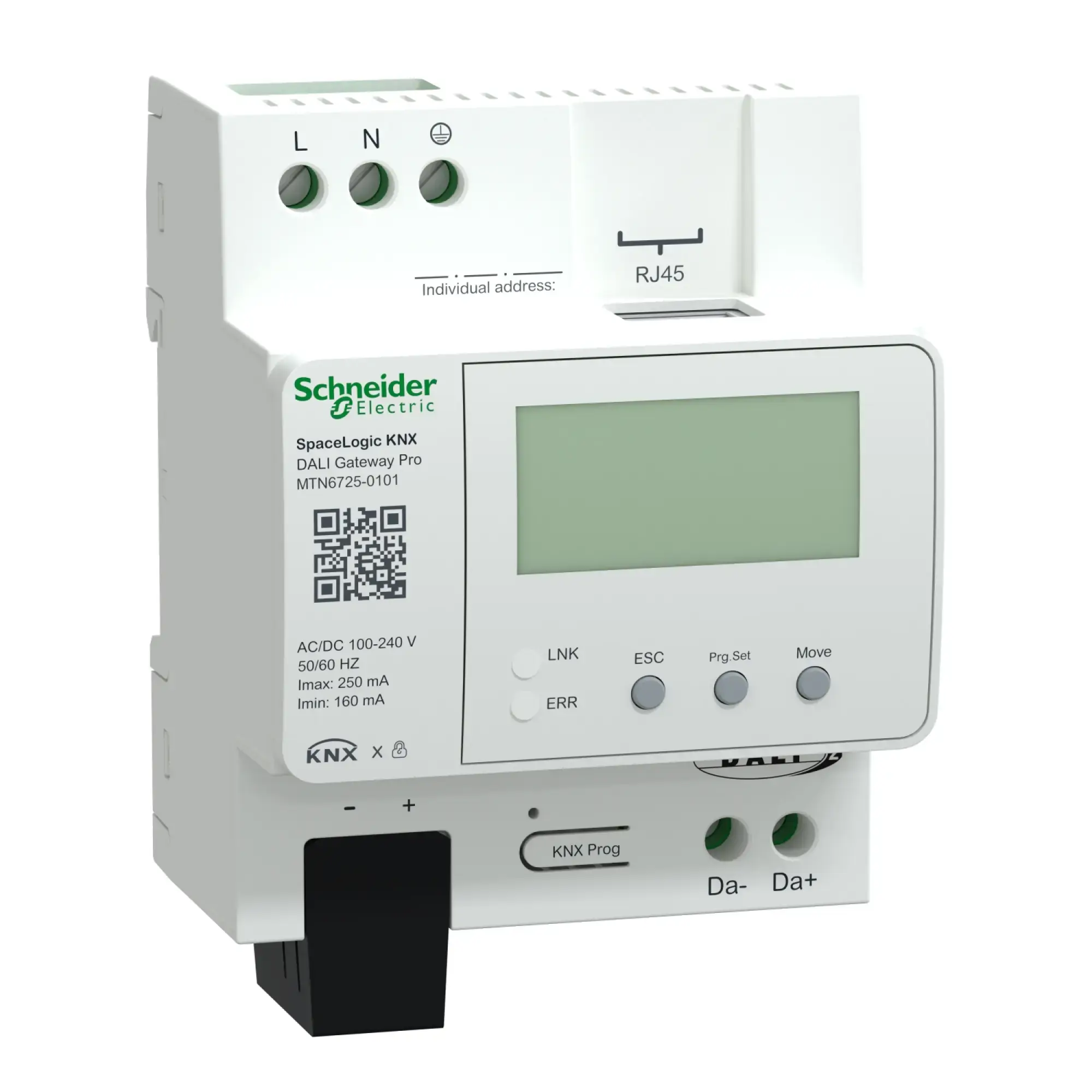 Schneider Electric MTN6725-0101 SpaceLogic KNX DALI Gateway Pro 1ch DALI 2.0 (img_008)