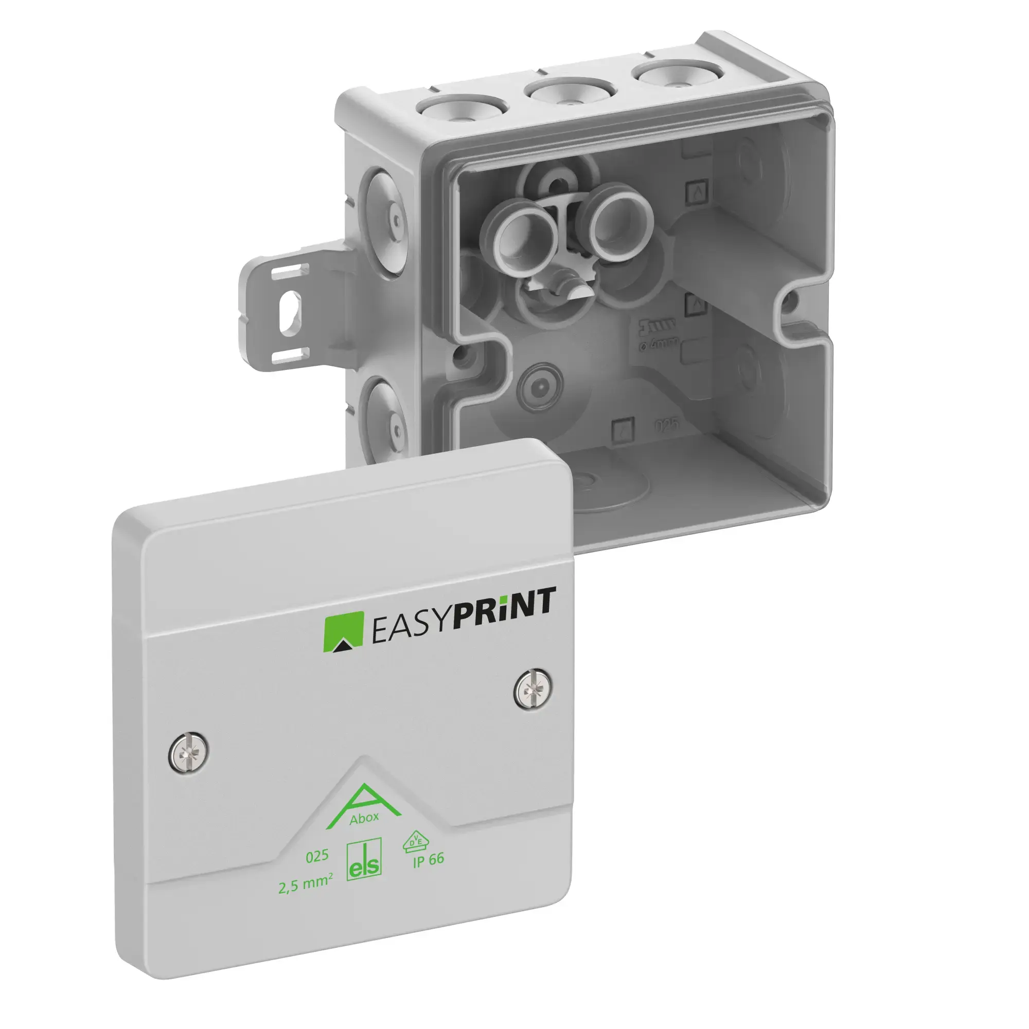 Spelsberg 802401EP Junction box, Type of protection IP66, max. 2,5², Impact strength IK07, Protection class II, Ui 1000V AC, Ui 1000V DC, DLG, VDE, Halogen free (img_001) Spelsberg 802401EP Junction box, Type of protection IP66, max. 2,5², Impact strength IK07, Protection class II, Ui 1000V AC, Ui 1000V DC, DLG, VDE, Halogen free (img_001)