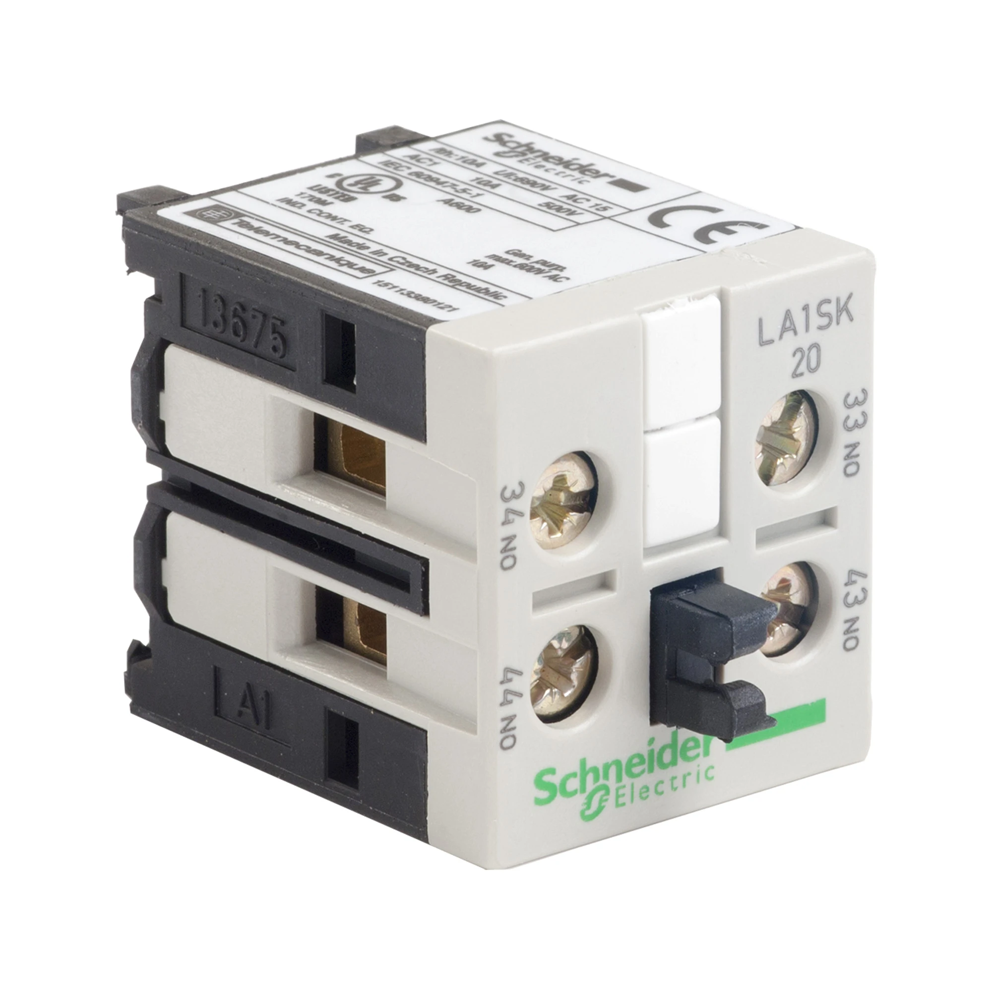 Schneider Electric LA1SK20 Auxiliary Contact Block, 2NC, Screw Connection (img_001) Schneider Electric LA1SK20 Auxiliary Contact Block, 2NC, Screw Connection (img_001)