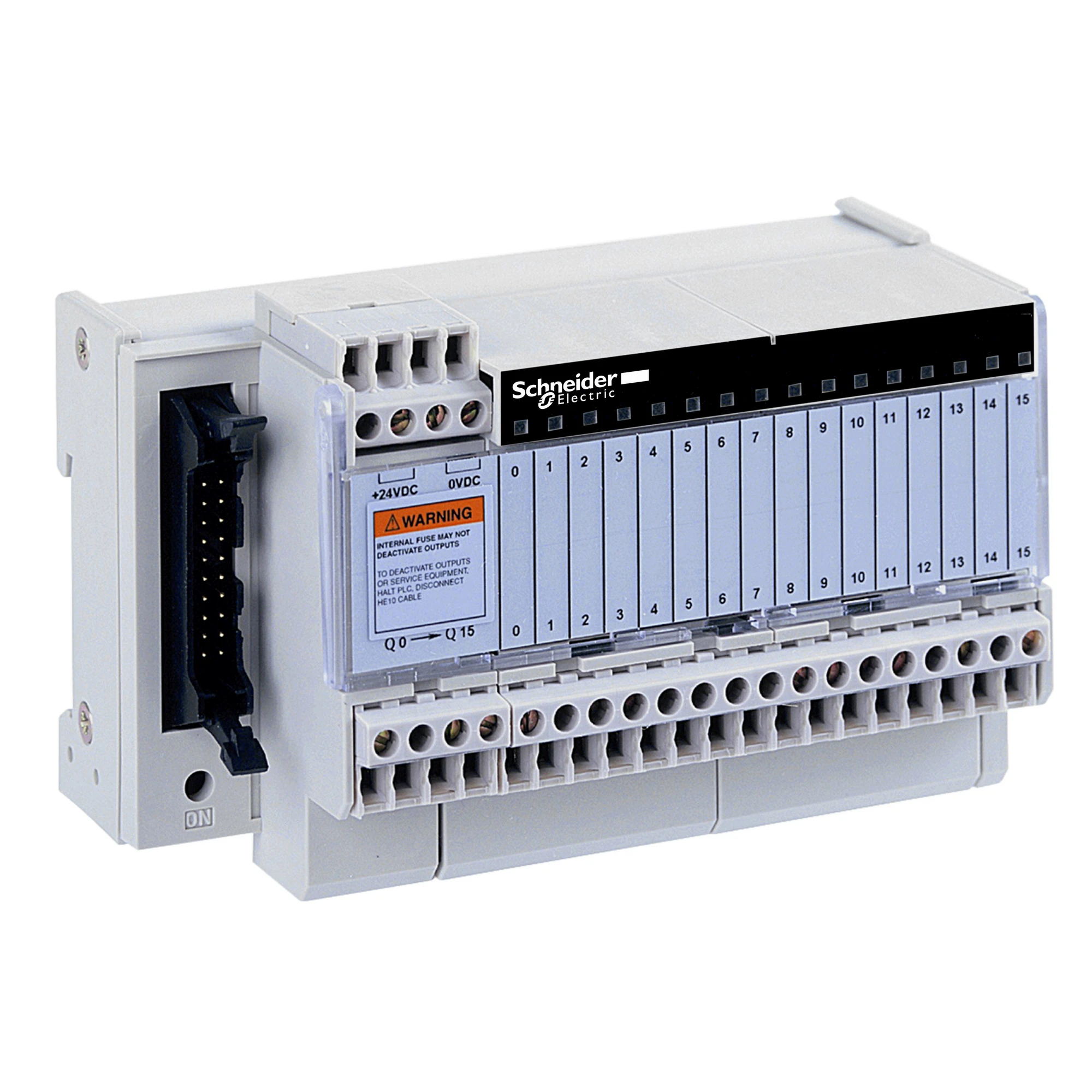 Schneider Electric ABE7S16S1B2 Terminal block, for semiconductor output ABE7, 16 outputs, 0.5A (img_001)