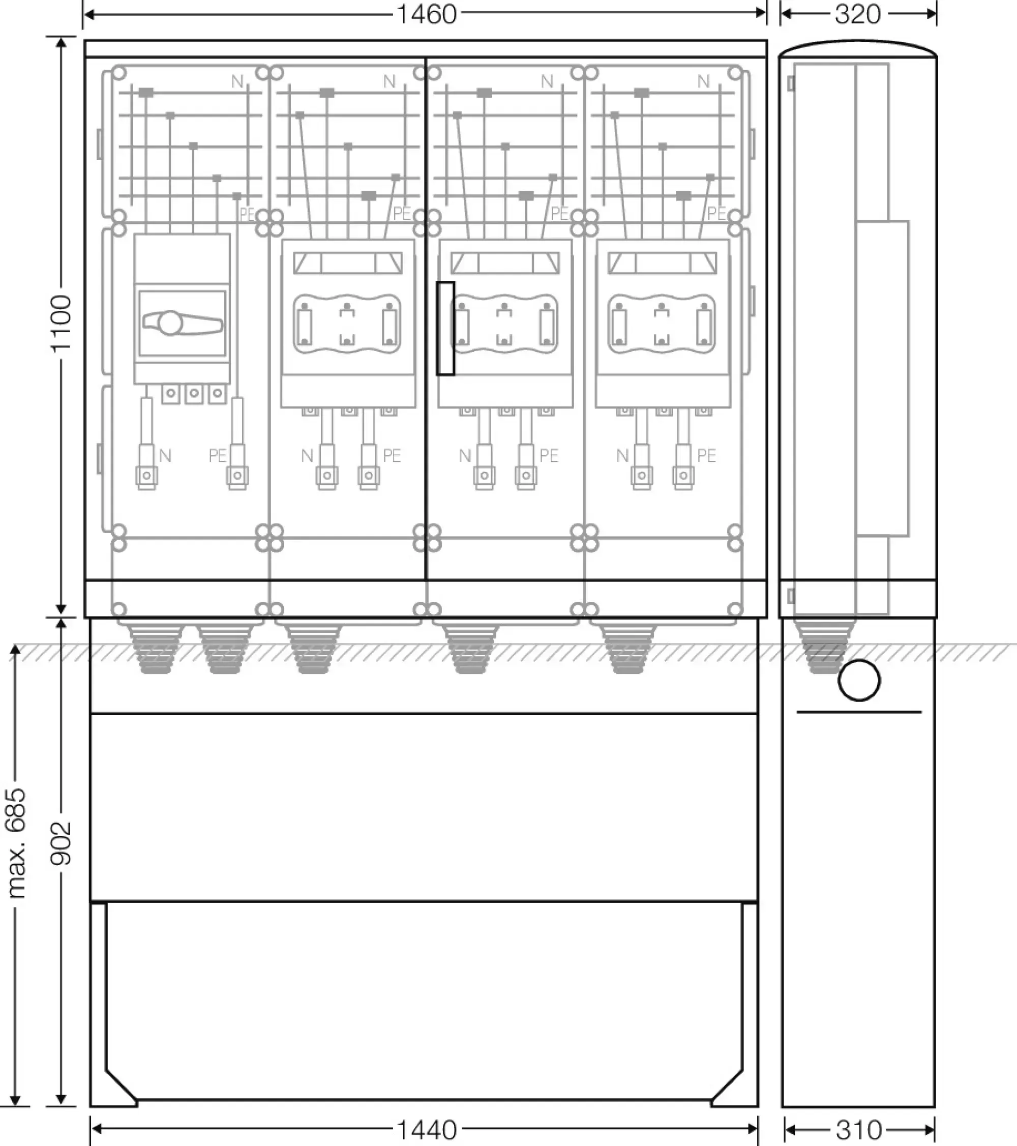 Hensel 65000250 Ladeverteiler für bis zu 3 Ladepunkte à 200 kW Mi EV 200kW 3010 (img_002) Hensel 65000250 Ladeverteiler für bis zu 3 Ladepunkte à 200 kW Mi EV 200kW 3010 (img_002)