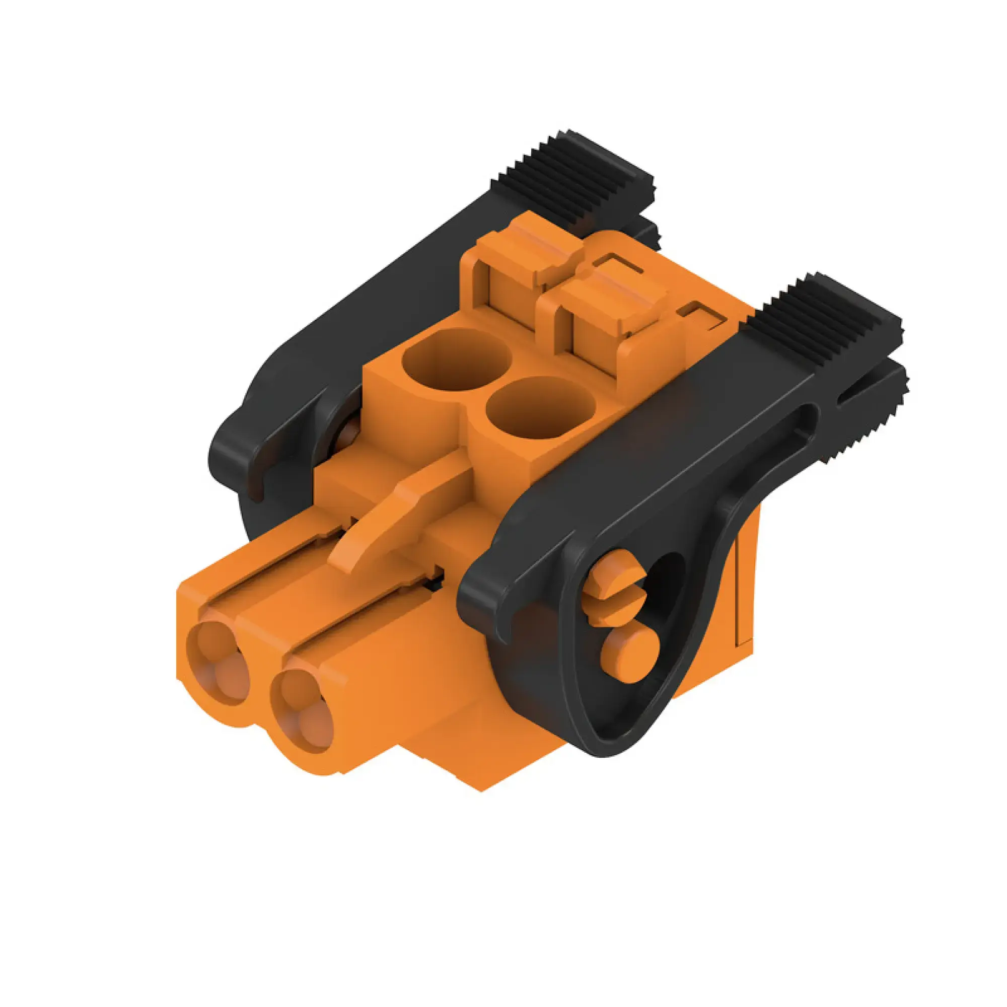 Weidmüller 1002280000 PCB connector (wire connection), 320 V, 24 A, Pitch in mm: 5.08, 3.31 mm², Number of poles: 2, PUSH IN with actuator, Box (img_001)