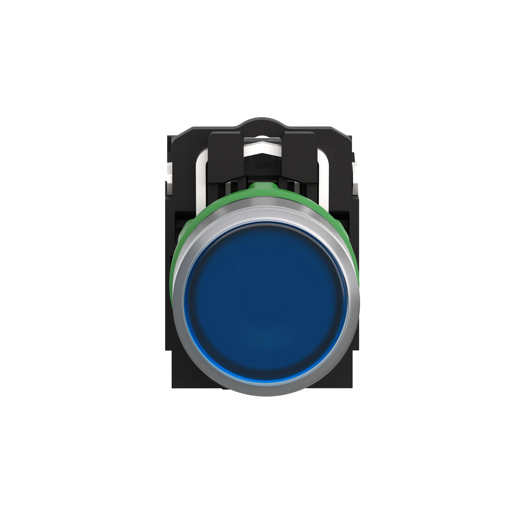 Schneider Electric XB5AW36M5C0 Illuminated Push Button, Harmony XB5, Plastic, Light Grey, Blue, 22mm, Universal LED, Smooth Dome, 1NO + 1NC, 230-240V AC (img_005) Schneider Electric XB5AW36M5C0 Illuminated Push Button, Harmony XB5, Plastic, Light Grey, Blue, 22mm, Universal LED, Smooth Dome, 1NO + 1NC, 230-240V AC (img_005)