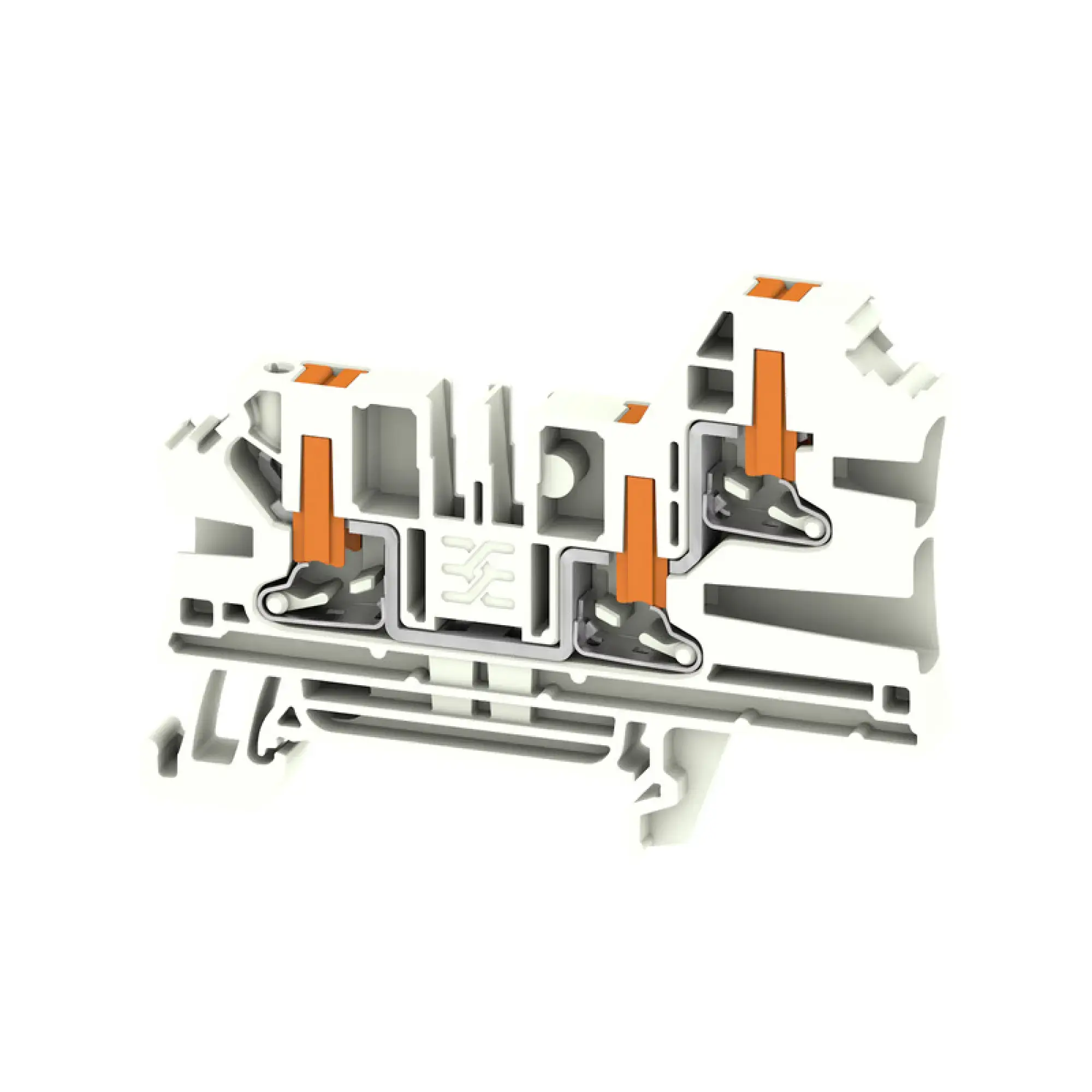 Weidmüller 2872060000 Feed-through terminal block, PUSH IN, white, 4 mm², 32 A, 1000 V, Number of connections: 3 (img_001) Weidmüller 2872060000 Feed-through terminal block, PUSH IN, white, 4 mm², 32 A, 1000 V, Number of connections: 3 (img_001)