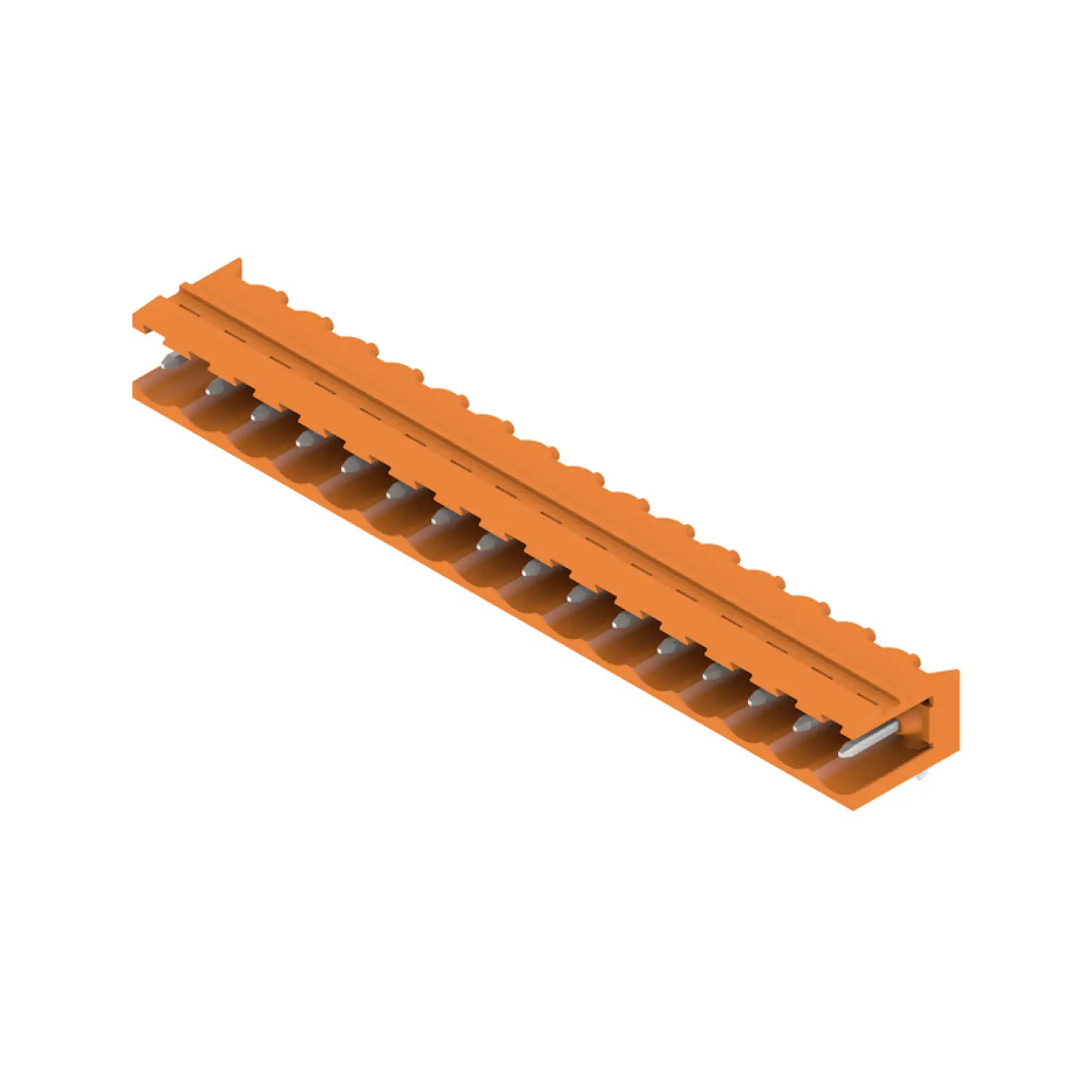 Weidmüller 1147030000 PCB connector (board connection), 320 V, 24 A, Pitch in mm: 5.08, Number of poles: 16, THT solder connection, Box (img_001)