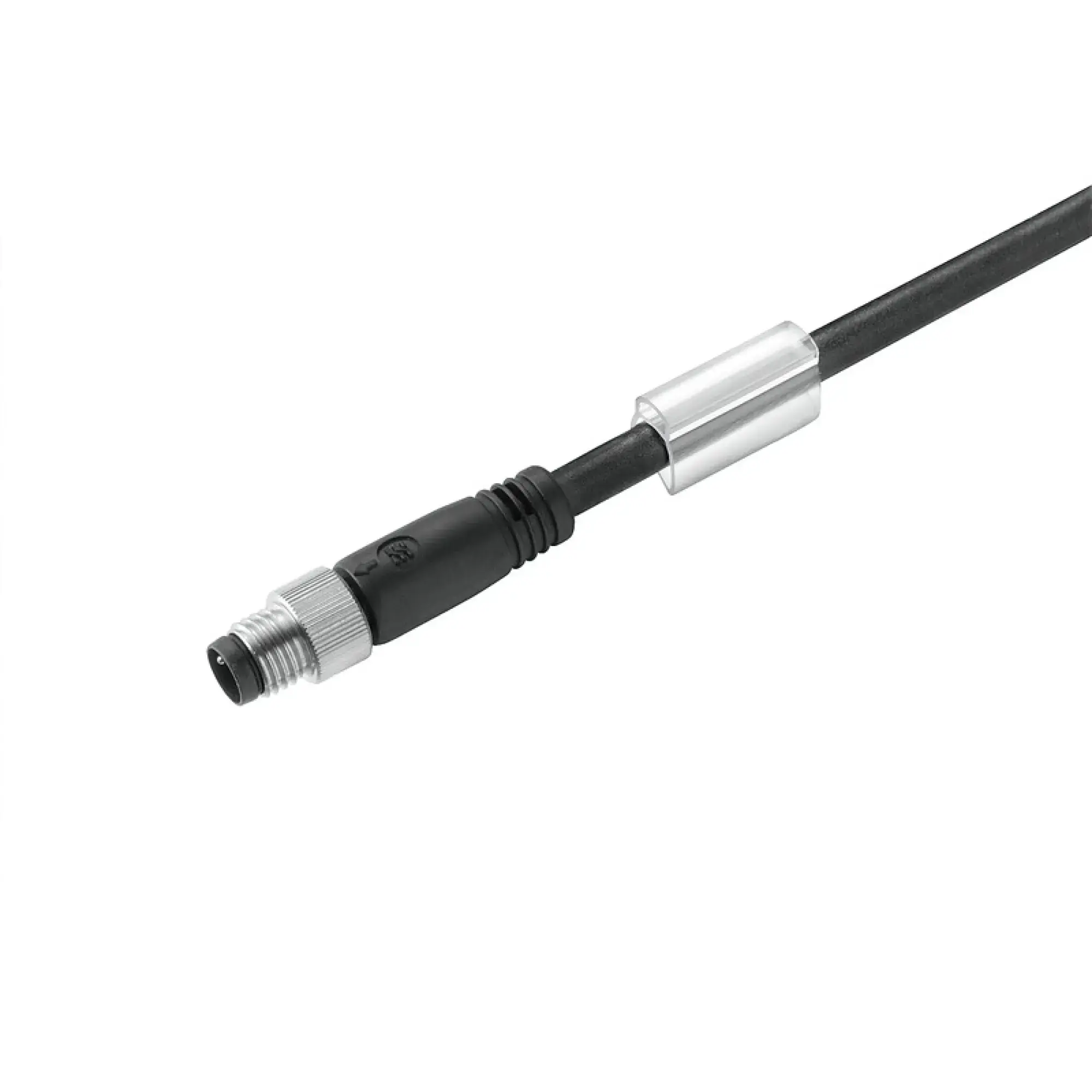 Weidmüller 1555330150 Sensor-actuator Cable, M8, Number of poles: 8, 1.5 m, pin, straight, LED: No, Shielded: No (img_001)