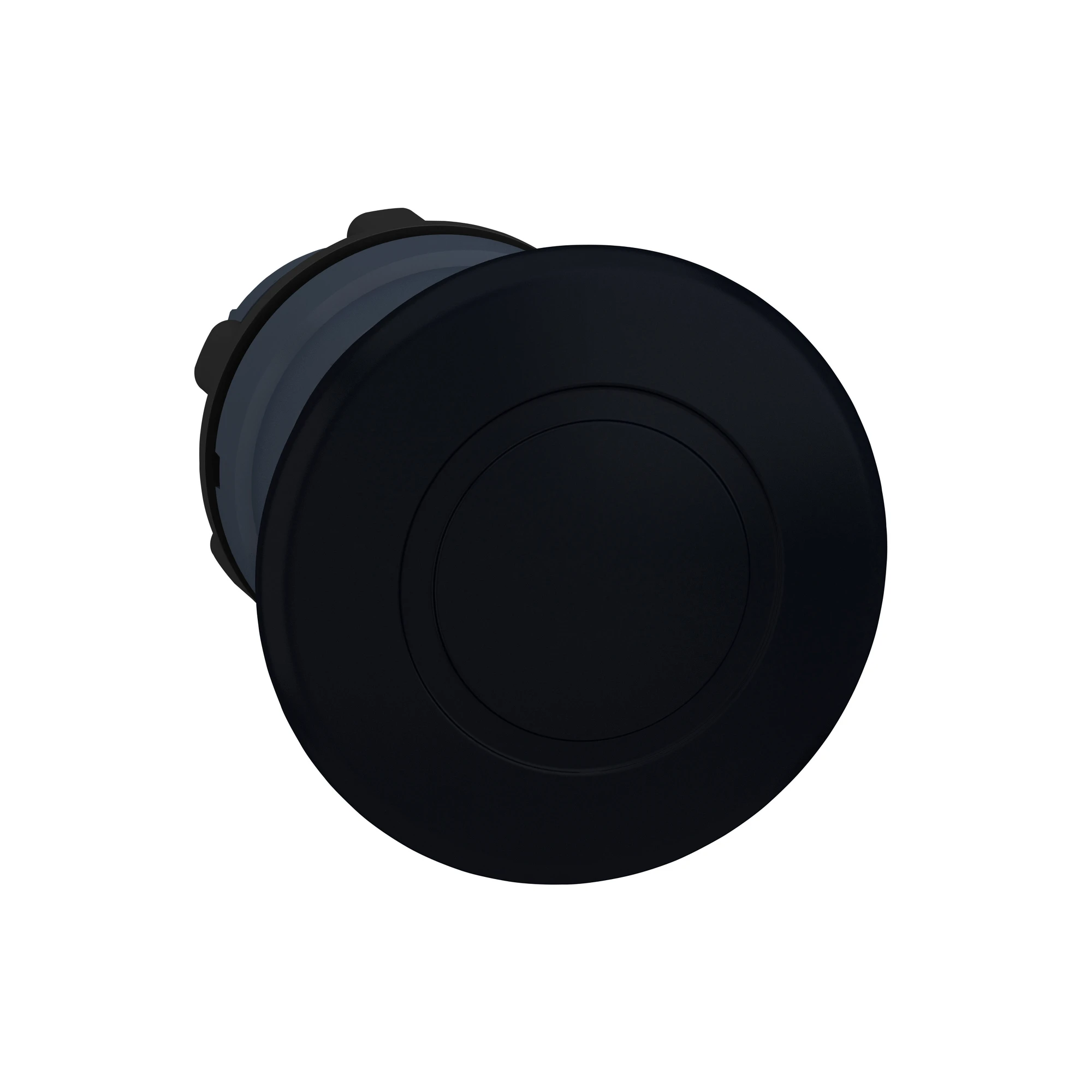 Schneider Electric ZB5AT2 Mushroom Pushbutton, Front element, Harmony XB5, Plastic, 22mm, black, Mushroom 40mm, Pull release (img_001)