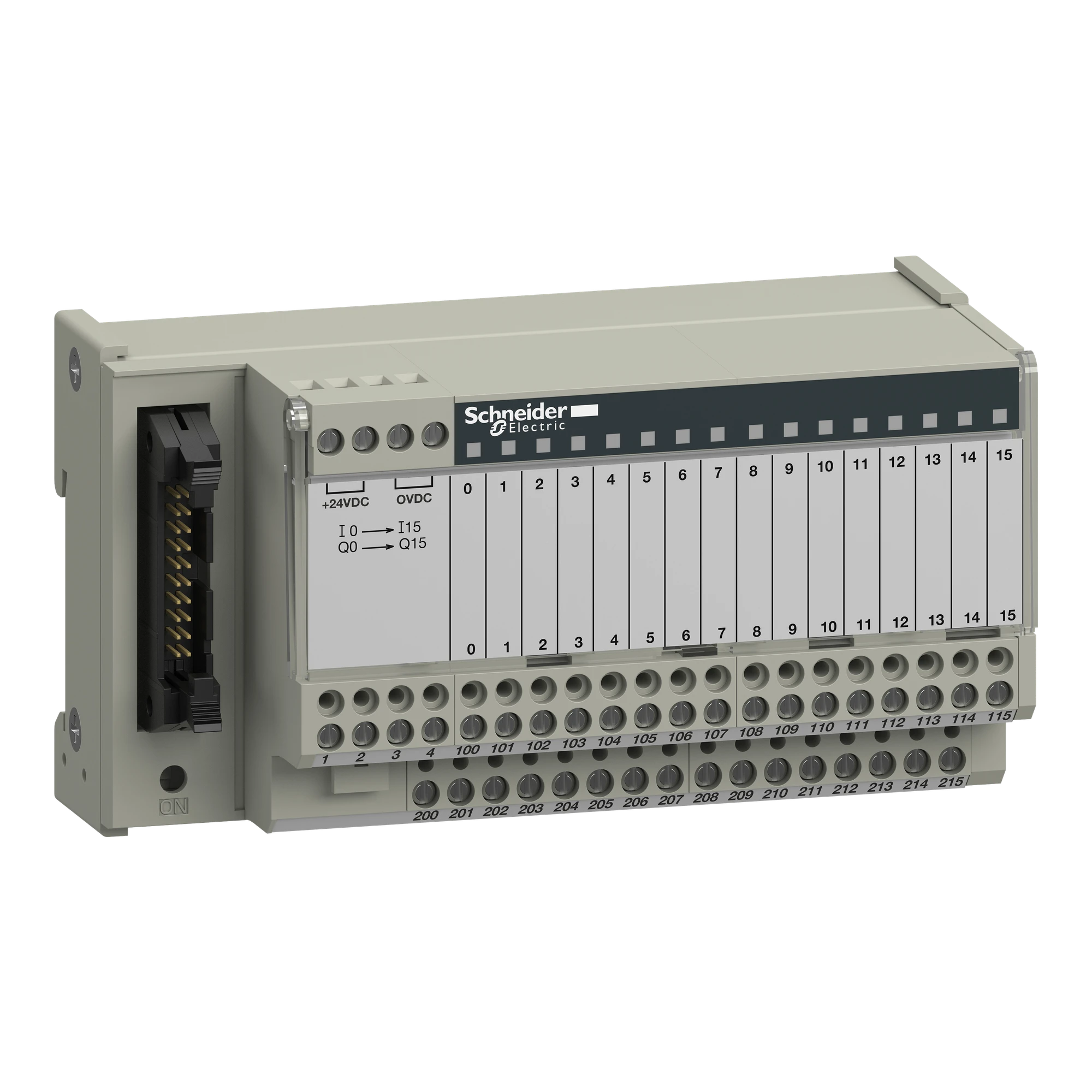 Schneider Electric ABE7H16S21 Passive Terminal Block ABE7, 16 Inputs or Outputs, LED, Disconnect Switch (img_001) Schneider Electric ABE7H16S21 Passive Terminal Block ABE7, 16 Inputs or Outputs, LED, Disconnect Switch (img_001)