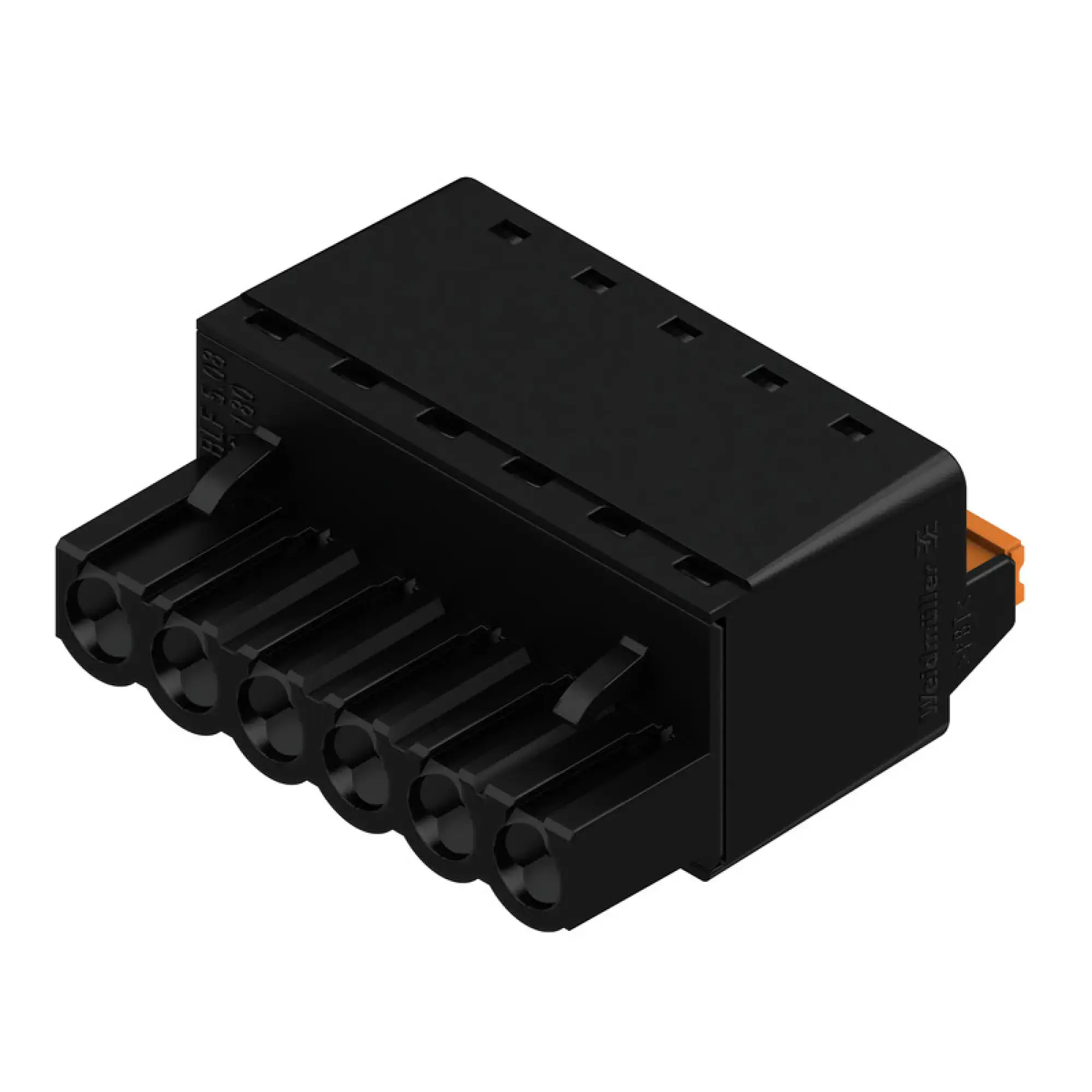 Weidmüller 1013470000 PCB connector (wire connection), 320 V, 24 A, Pitch in mm: 5.08, 3.31 mm², Number of poles: 6, PUSH IN with actuator, Box (img_001)
