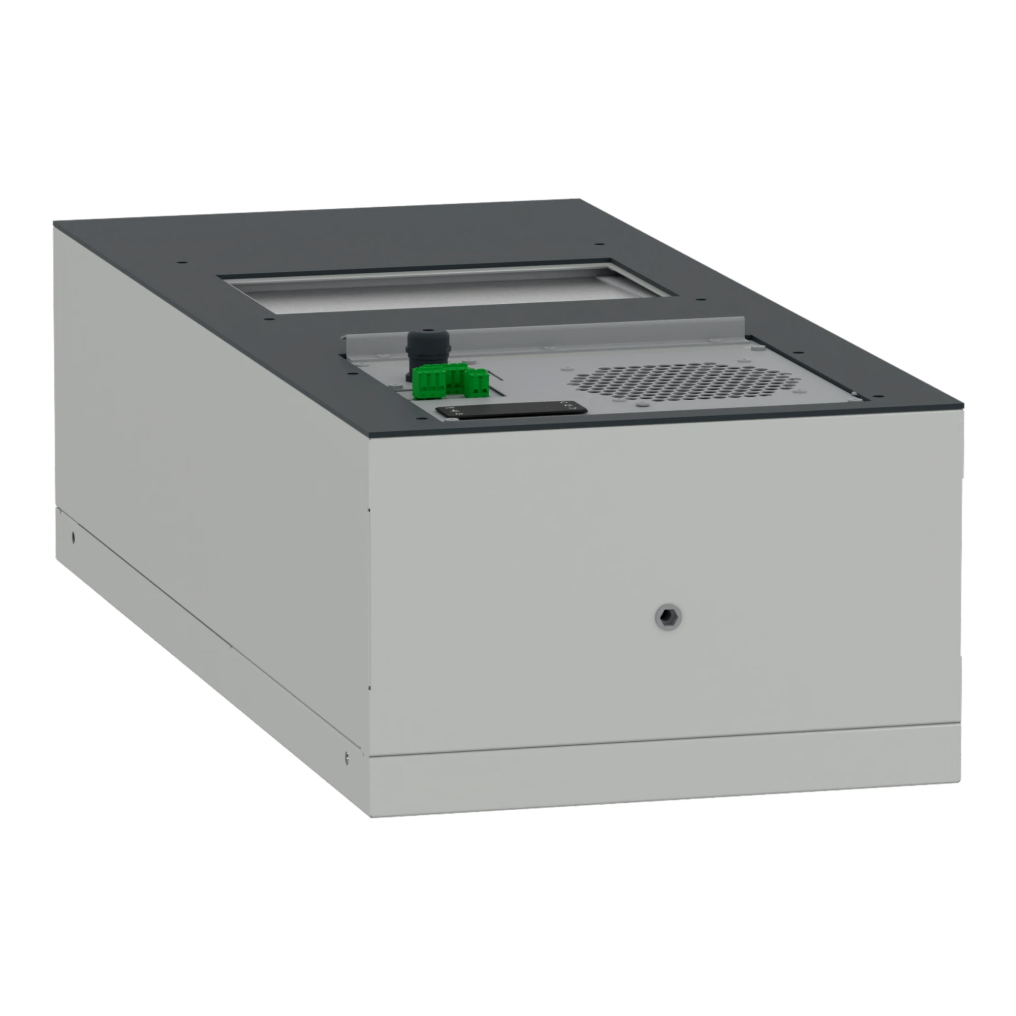 Schneider Electric NSYCUHD1KDG Outdoor Wall-Mounted Cooling Unit, Climasys CU, 1kW, 230V, 50/60Hz, IP55 (img_007) Schneider Electric NSYCUHD1KDG Outdoor Wall-Mounted Cooling Unit, Climasys CU, 1kW, 230V, 50/60Hz, IP55 (img_007)