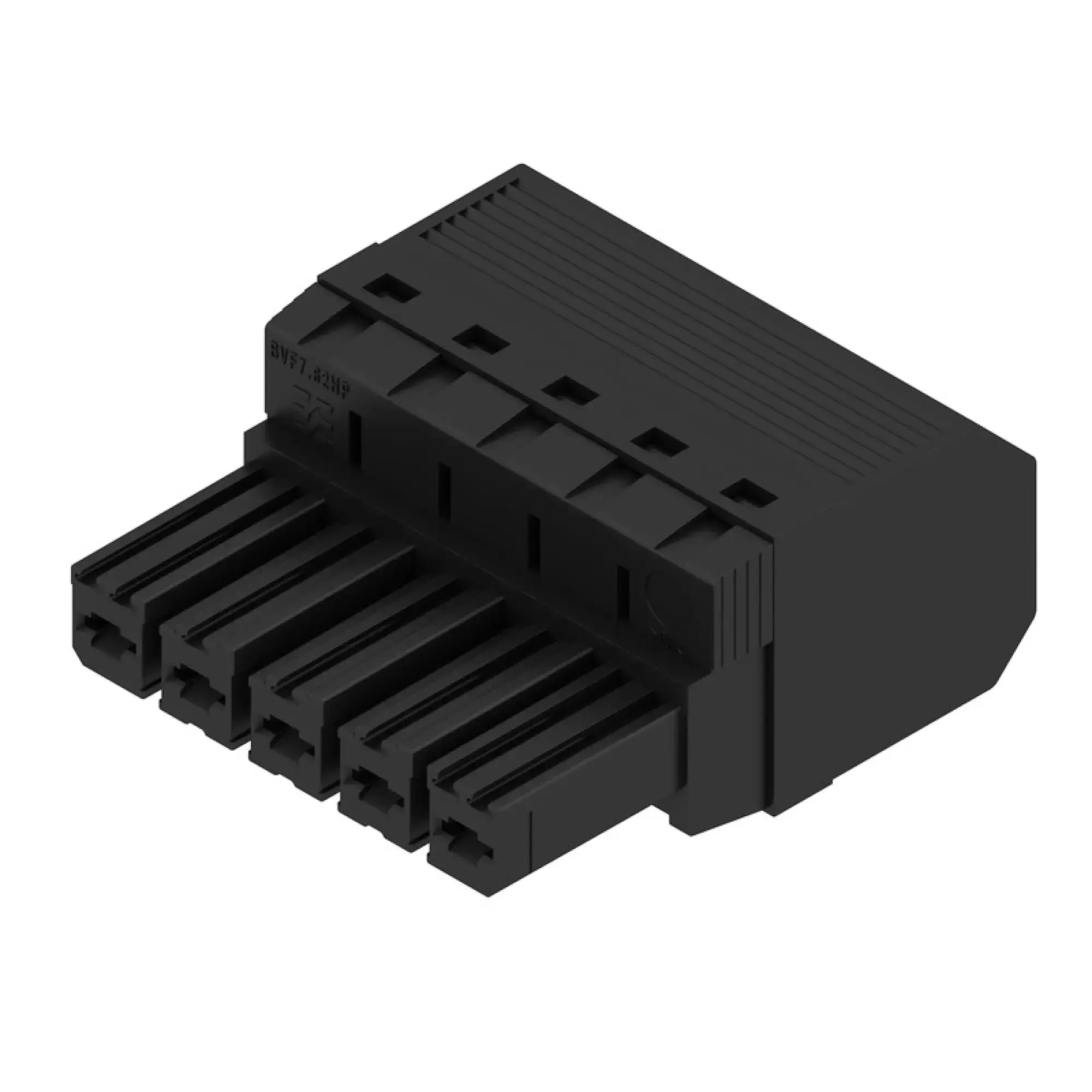Weidmüller 1060420000 PCB connector (wire connection), 1000 V, 57 A, Pitch in mm: 7.62, 10 mm², Number of poles: 5, PUSH IN without actuator, Tension-clamp connection, Box (img_001)