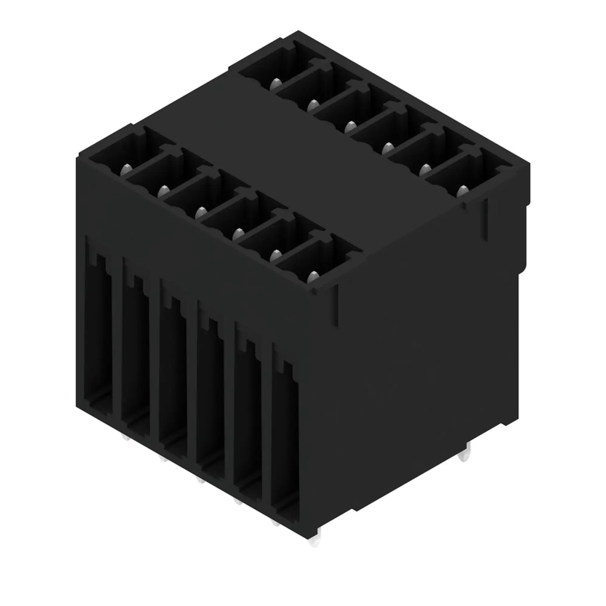 Weidmüller 1030990000 PCB connector (board connection), 160 V, 17.5 A, Pitch in mm: 3.81, Number of poles: 12, THT/THR solder connection, Box (img_001)