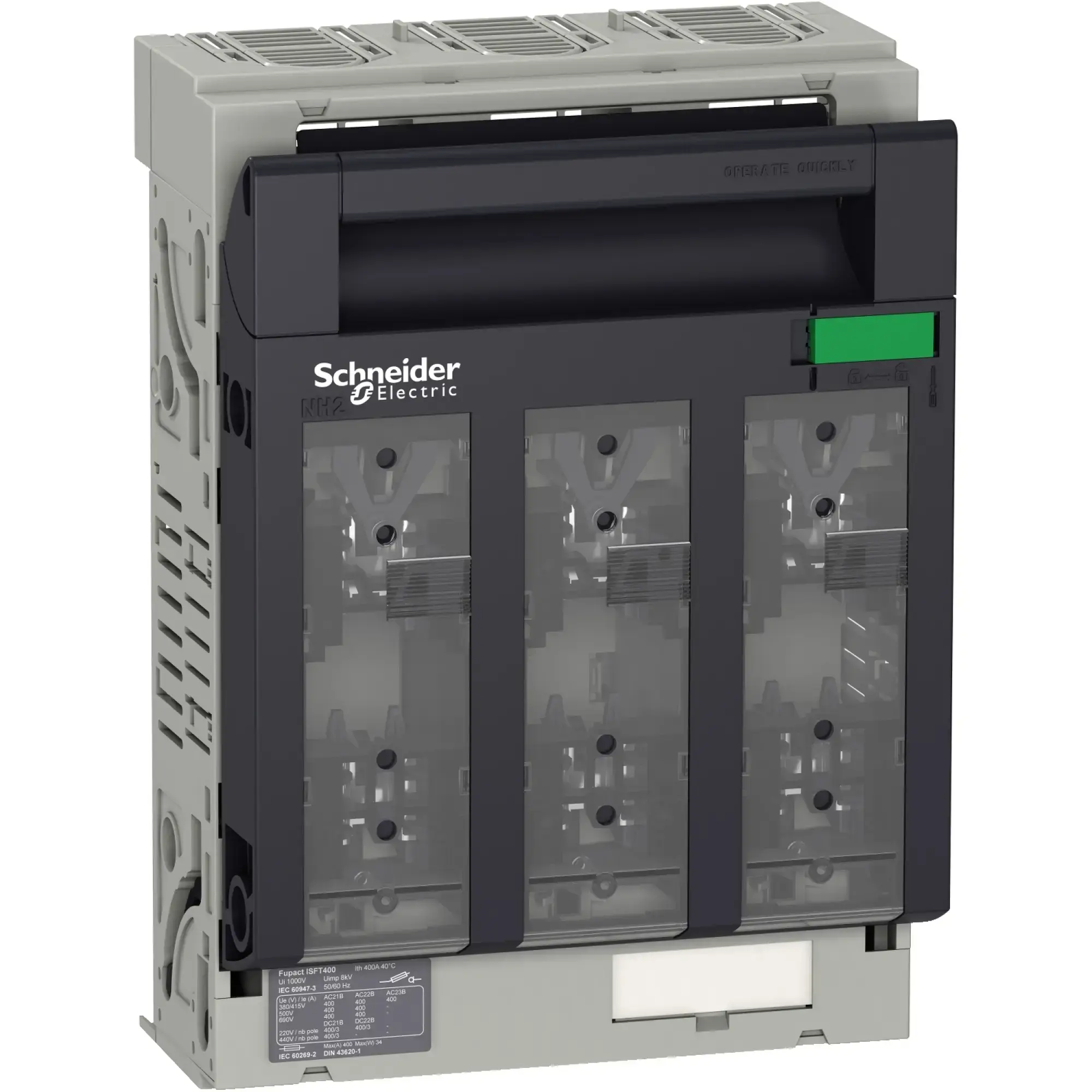 Schneider Electric LV480806 Fuse disconnect switch ISFT400 3P connection M10 mounting plate (img_002)