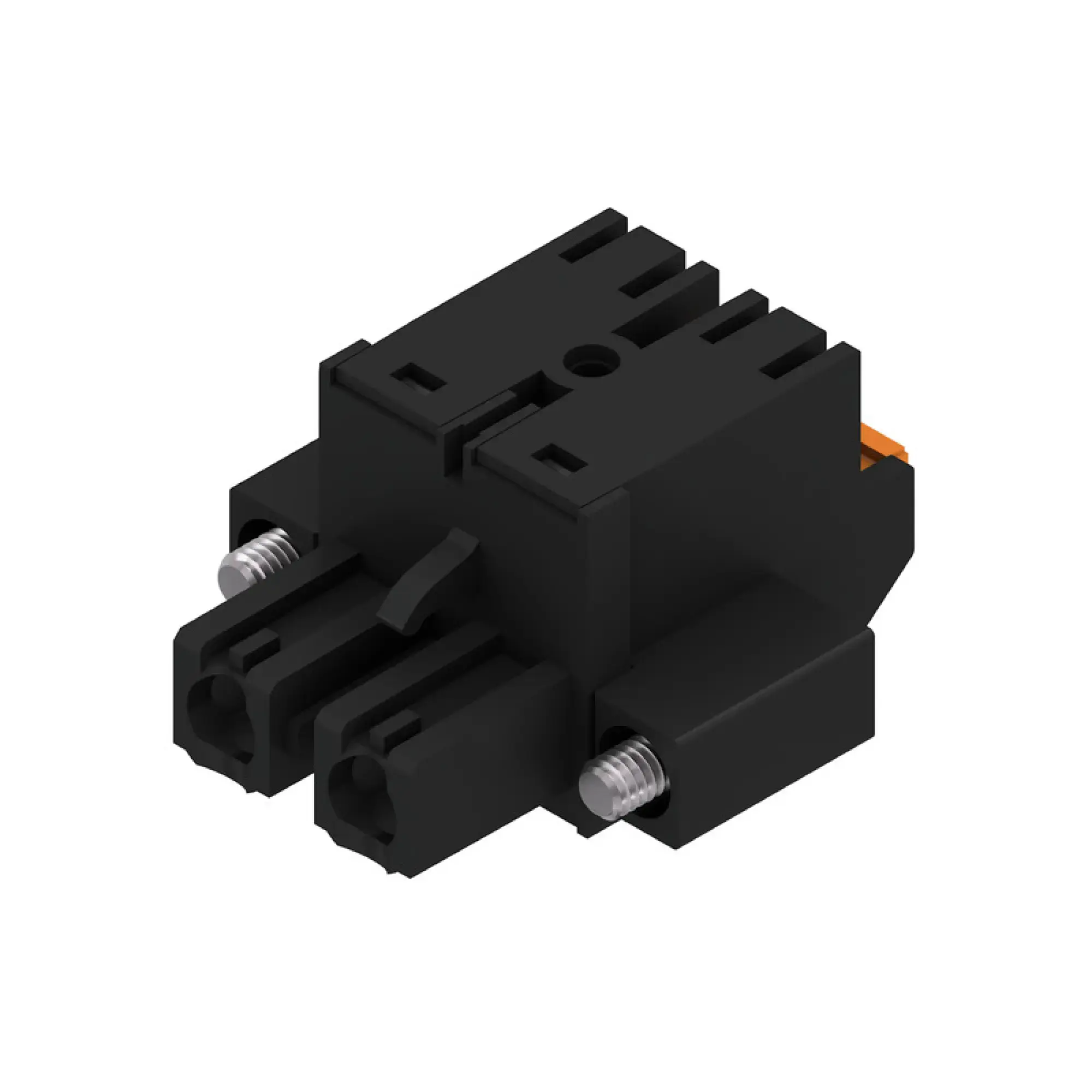 Weidmüller 1043910000 PCB connector (wire connection), 1000 V, 29 A, Pitch in mm: 7.62, 2.5 mm², Number of poles: 2, PUSH IN with actuator, Box (img_001)