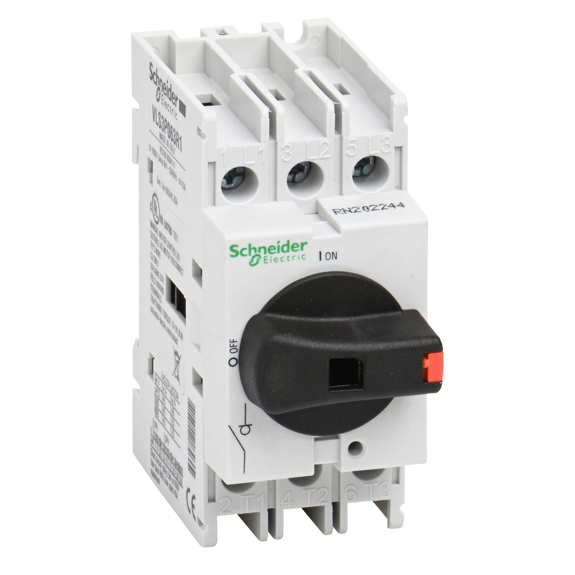 Schneider Electric VLS3P063R1 Load disconnect switch TeSys VLS up to 63A, 3-pole for DIN rail mounting (img_001) Schneider Electric VLS3P063R1 Load disconnect switch TeSys VLS up to 63A, 3-pole for DIN rail mounting (img_001)