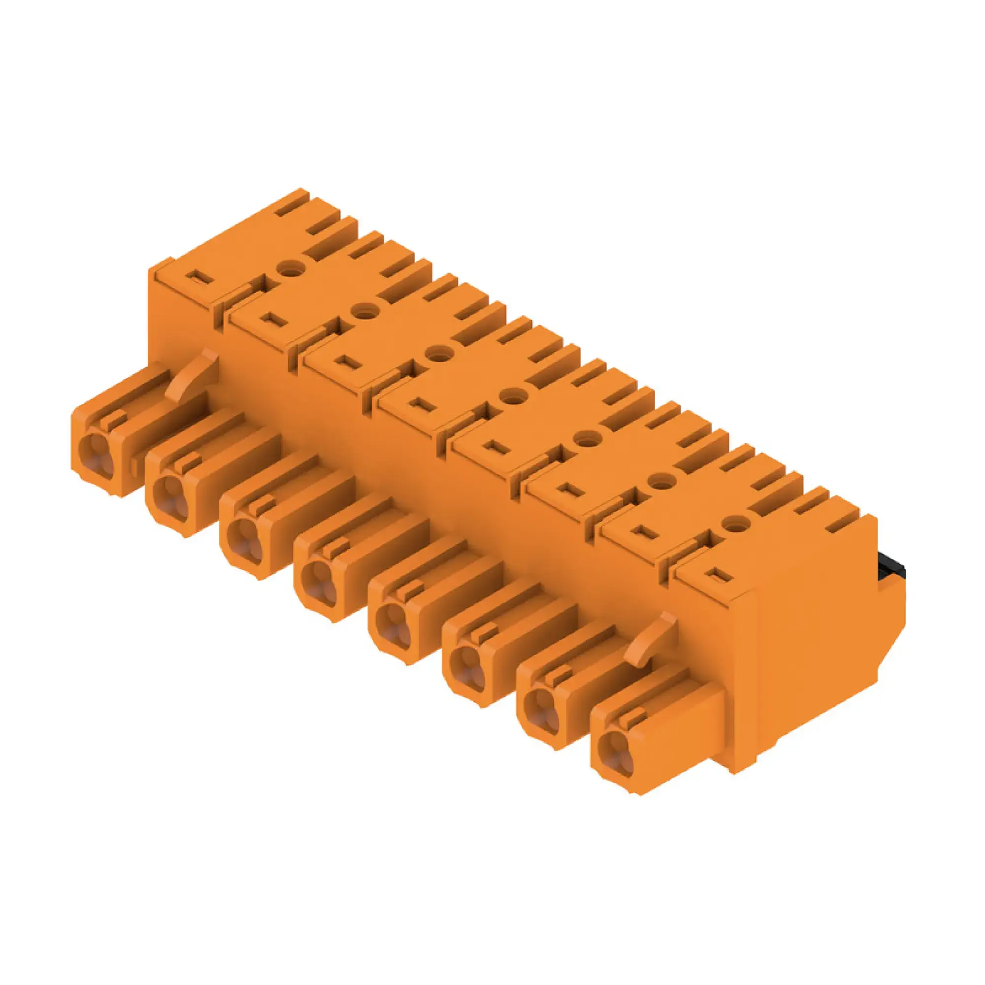 Weidmüller 1230210000 PCB connector (wire connection), 1000 V, 29 A, Pitch in mm: 7.62, 2.5 mm², Number of poles: 8, PUSH IN with actuator, Box (img_001) Weidmüller 1230210000 PCB connector (wire connection), 1000 V, 29 A, Pitch in mm: 7.62, 2.5 mm², Number of poles: 8, PUSH IN with actuator, Box (img_001)
