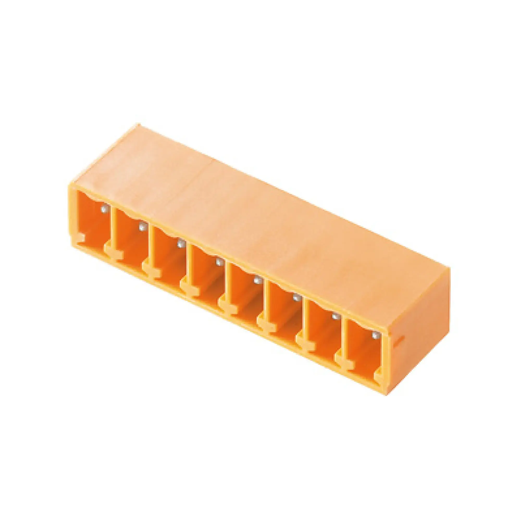 Weidmüller 1037560000 PCB connector (board connection), 160 V, 17.5 A, Pitch in mm: 3.81, Number of poles: 8, THT solder connection, Box (img_001)