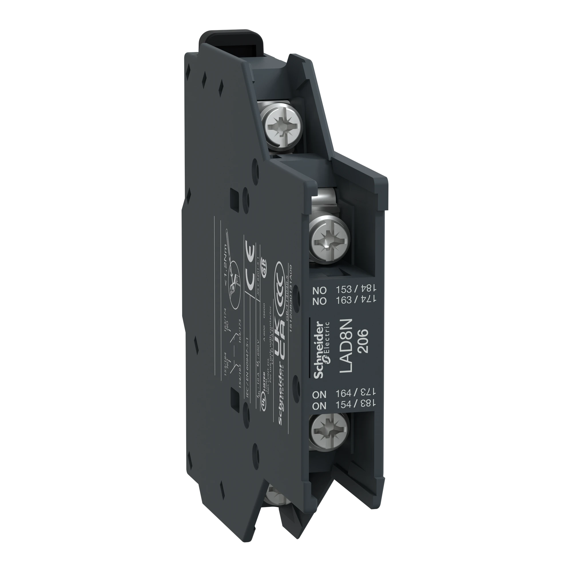 Schneider Electric LAD8N206 Auxiliary contact block, 2NC (img_001)