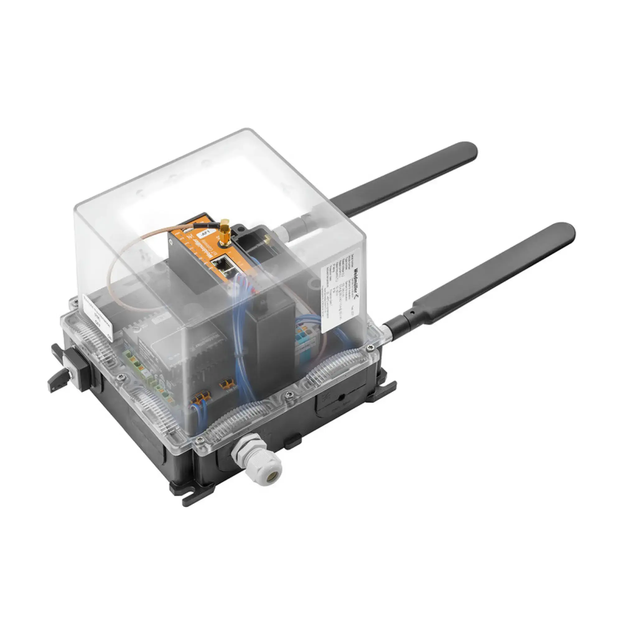 Weidmüller 8000058270 IoT Gateway wireless, Fast Ethernet, 2x RJ45 10/100/1000BaseT(X), 1x RS-232, IP54, -20 °C...40 °C (img_001) Weidmüller 8000058270 IoT Gateway wireless, Fast Ethernet, 2x RJ45 10/100/1000BaseT(X), 1x RS-232, IP54, -20 °C...40 °C (img_001)