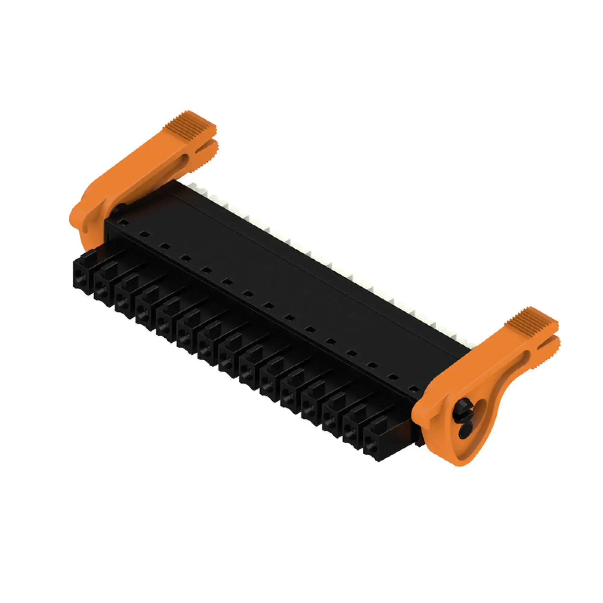 Weidmüller 2442870000 PCB connector (wire connection), 160 V, 17.5 A, Pitch in mm: 3.81, 1.5 mm², Number of poles: 15, PUSH IN with actuator, Box (img_001) Weidmüller 2442870000 PCB connector (wire connection), 160 V, 17.5 A, Pitch in mm: 3.81, 1.5 mm², Number of poles: 15, PUSH IN with actuator, Box (img_001)