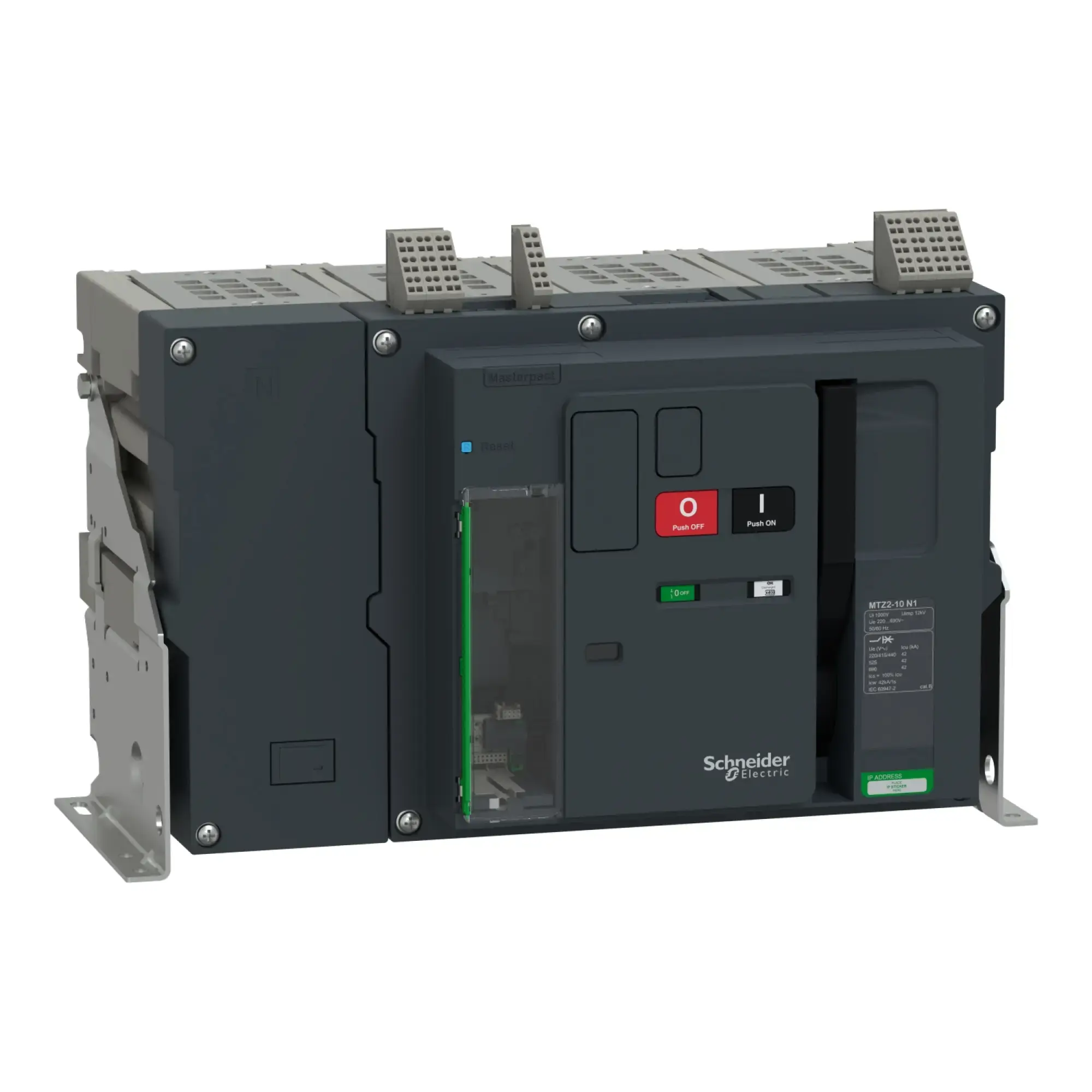 Schneider Electric LV948021 MasterPacT MTZ2 10 1000A N1 42kA/440VAC (Icu) 4P Grundschalter Festeinbau für MicroLogic Active (img_002) Schneider Electric LV948021 MasterPacT MTZ2 10 1000A N1 42kA/440VAC (Icu) 4P Grundschalter Festeinbau für MicroLogic Active (img_002)