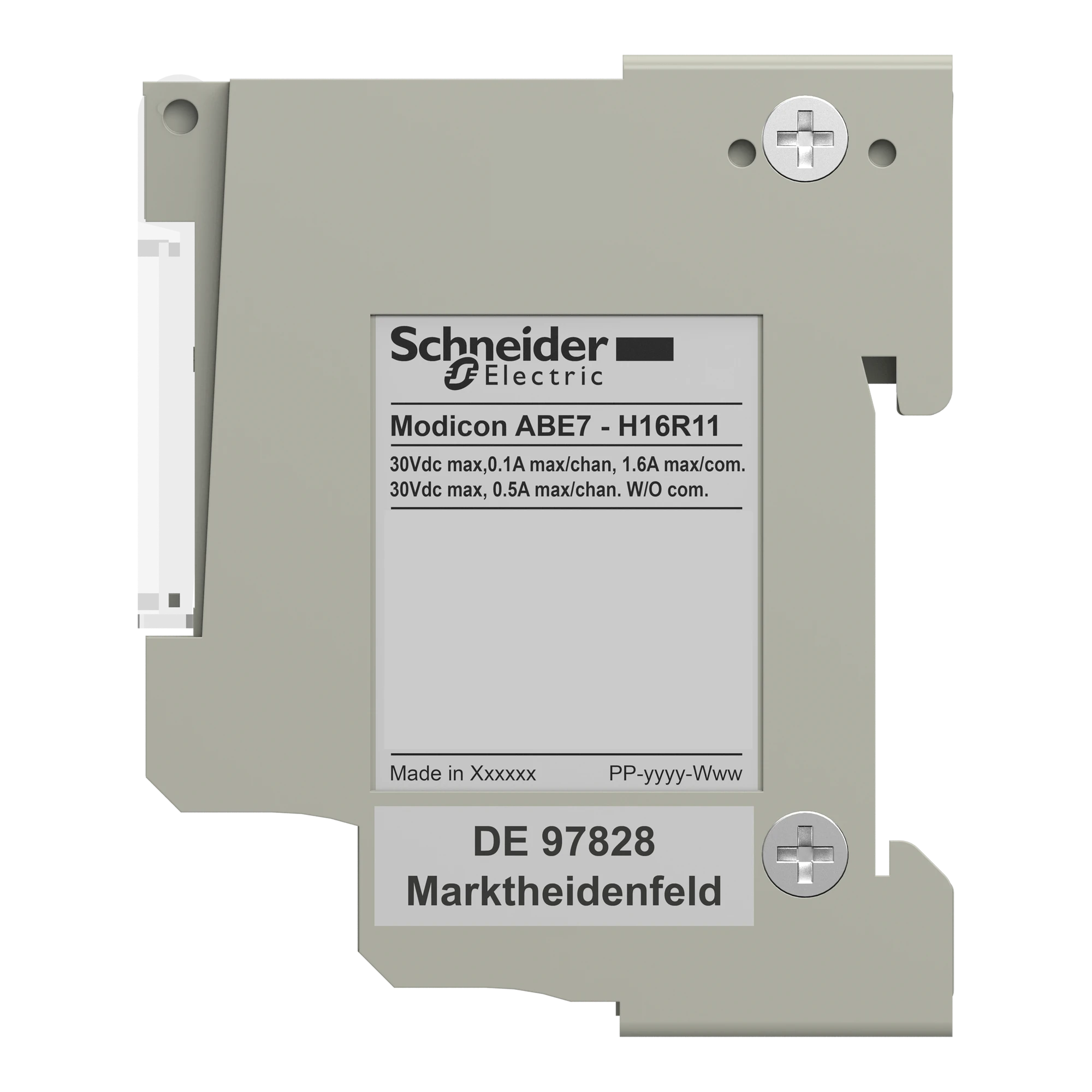 Schneider Electric ABE7H16R11 Passive Terminal Block ABE7, 16 Inputs or Outputs, LED (img_003) Schneider Electric ABE7H16R11 Passive Terminal Block ABE7, 16 Inputs or Outputs, LED (img_003)