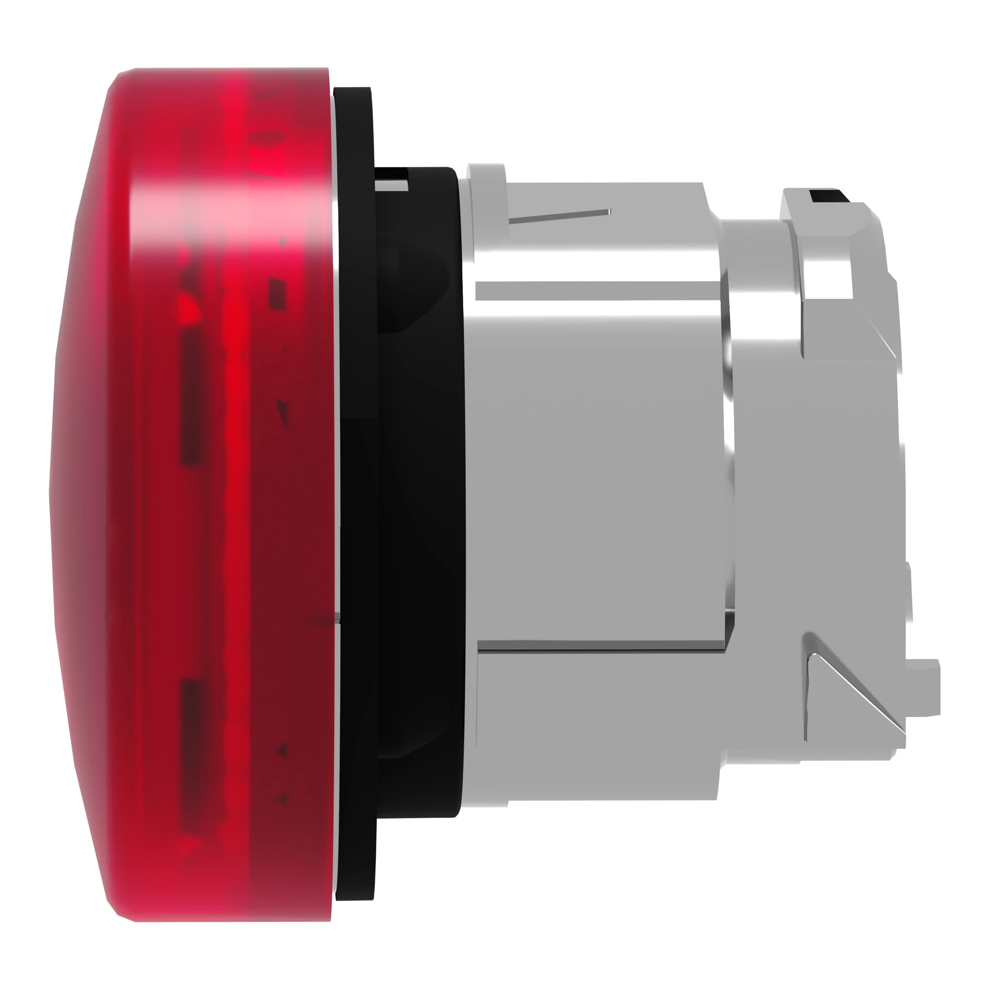 Schneider Electric ZB4BV043S Indicator light, Front element, Harmony XB4, Metal, 22mm, red, for universal LED, knurled dome (img_007) Schneider Electric ZB4BV043S Indicator light, Front element, Harmony XB4, Metal, 22mm, red, for universal LED, knurled dome (img_007)