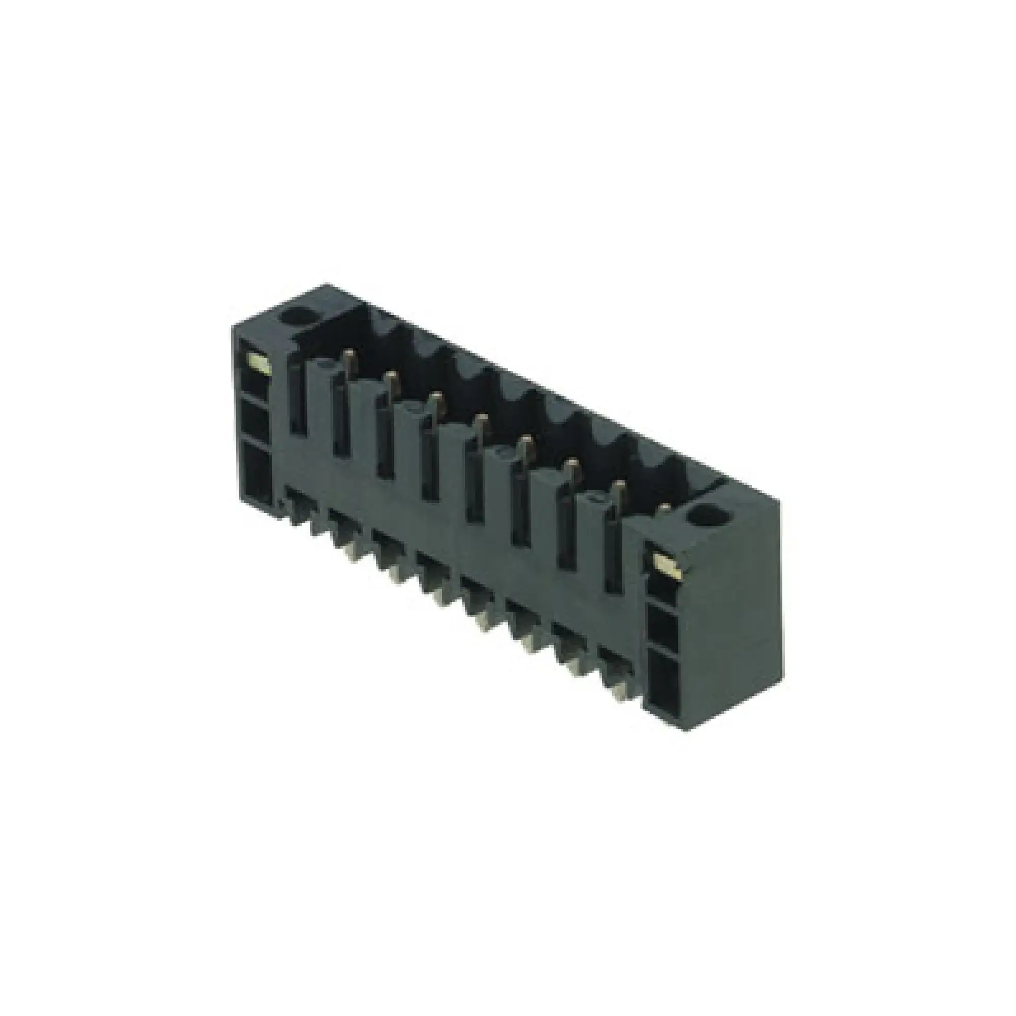 Weidmüller 1761022001 PCB connector (board connection), 160 V, 15 A, Pitch in mm: 3.50, Number of poles: 8, THT/THR solder connection, Box (img_001)