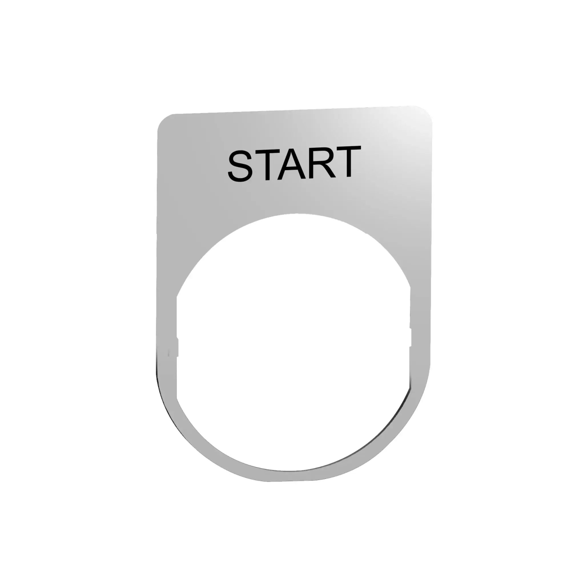 Schneider Electric ZBYM2303 Label Holder 30x40mm, with START Labeling, for Harmony 22mm, metal (img_002) Schneider Electric ZBYM2303 Label Holder 30x40mm, with START Labeling, for Harmony 22mm, metal (img_002)