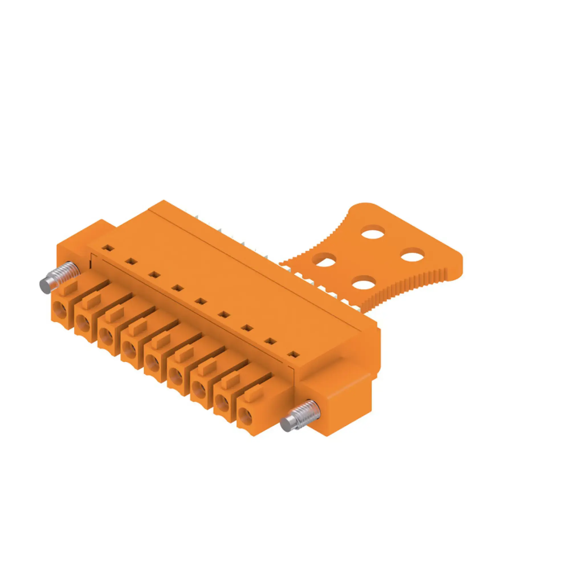 Weidmüller 1236010000 PCB connector (wire connection), 160 V, 17.5 A, Pitch in mm: 3.81, 1.5 mm², Number of poles: 9, PUSH IN with actuator, Box (img_001)