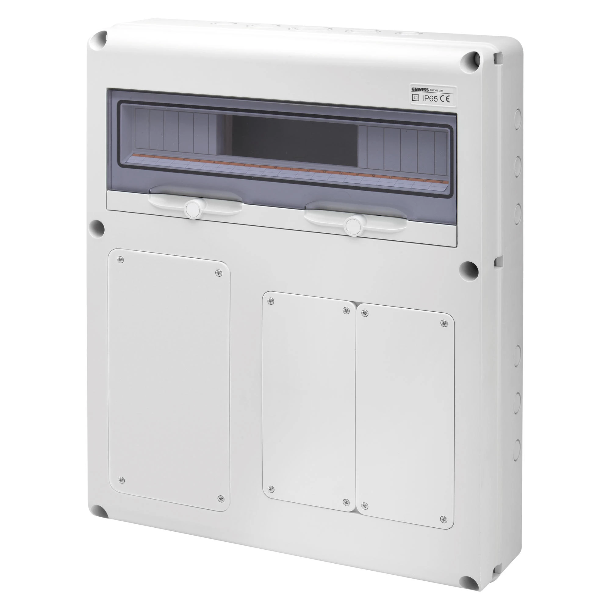 GEWISS GW68022N IEC Kombinationsgehaeuse mit 2 Flansch 16A / 1x63A Steckd. Schalt.20TE IP65 (img_001) GEWISS GW68022N IEC Kombinationsgehaeuse mit 2 Flansch 16A / 1x63A Steckd. Schalt.20TE IP65 (img_001)