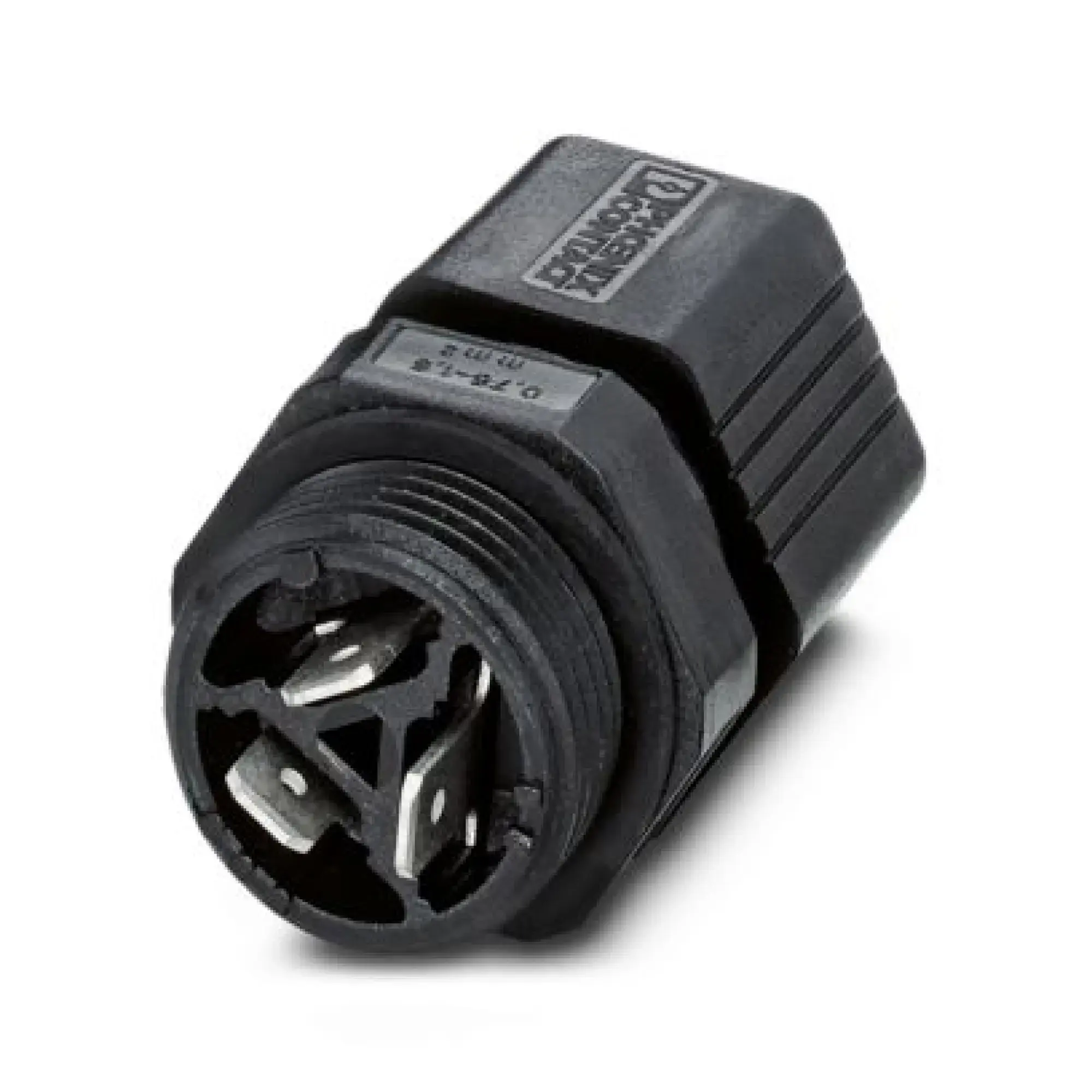 Phoenix Contact 1641659 Panel feed-through Q 1,5/3FL/13-M20KU-ESA-BK (img_001)