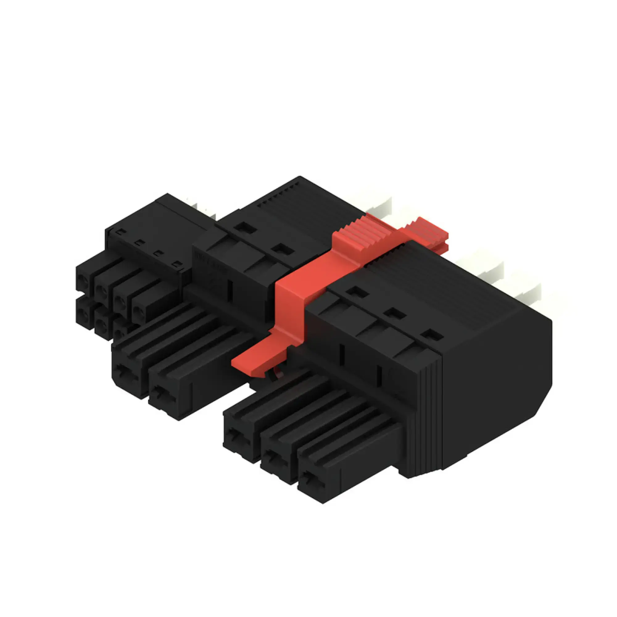 Weidmüller 2549530000 Hybrid connector (wire connection), 7.62 mm, Number of poles: 5, PUSH IN with actuator (img_001) Weidmüller 2549530000 Hybrid connector (wire connection), 7.62 mm, Number of poles: 5, PUSH IN with actuator (img_001)