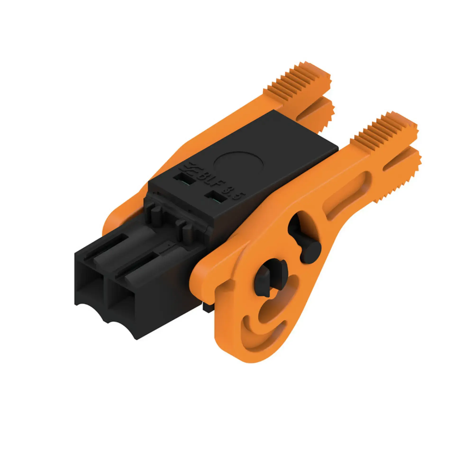 Weidmüller 2459840000 PCB connector (wire connection), 160 V, 17.5 A, Pitch in mm: 3.50, 1.5 mm², Number of poles: 2, PUSH IN with actuator, Box (img_001)