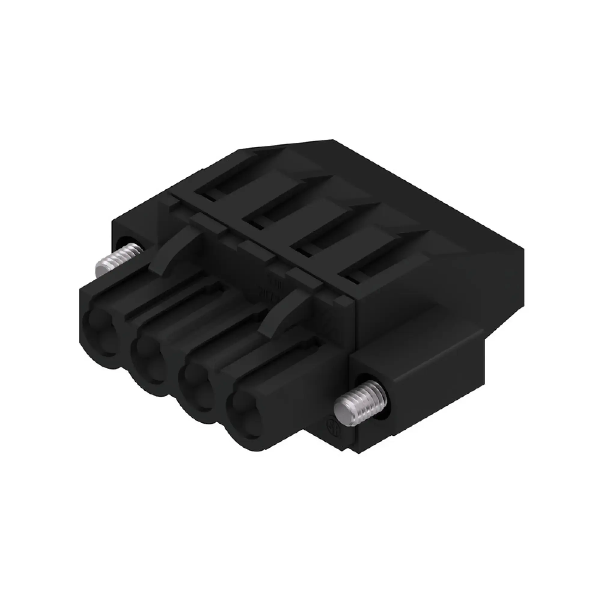 Weidmüller 1950570000 PCB connector (wire connection), 320 V, 23 A, Pitch in mm: 5.08, 4 mm², Number of poles: 4, Clamping yoke connection, Box (img_001)