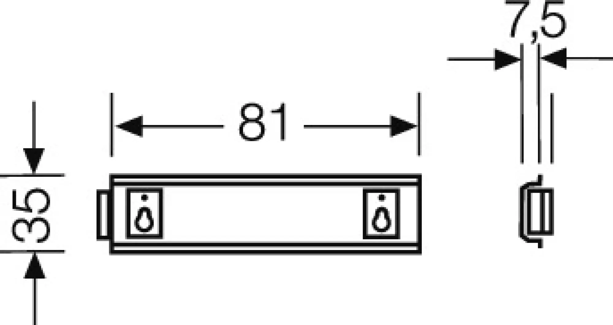 Hensel 3300149 Tragschiene Hutprofil 35 mm, für KG 9001 KG TS 01 (img_002) Hensel 3300149 Tragschiene Hutprofil 35 mm, für KG 9001 KG TS 01 (img_002)