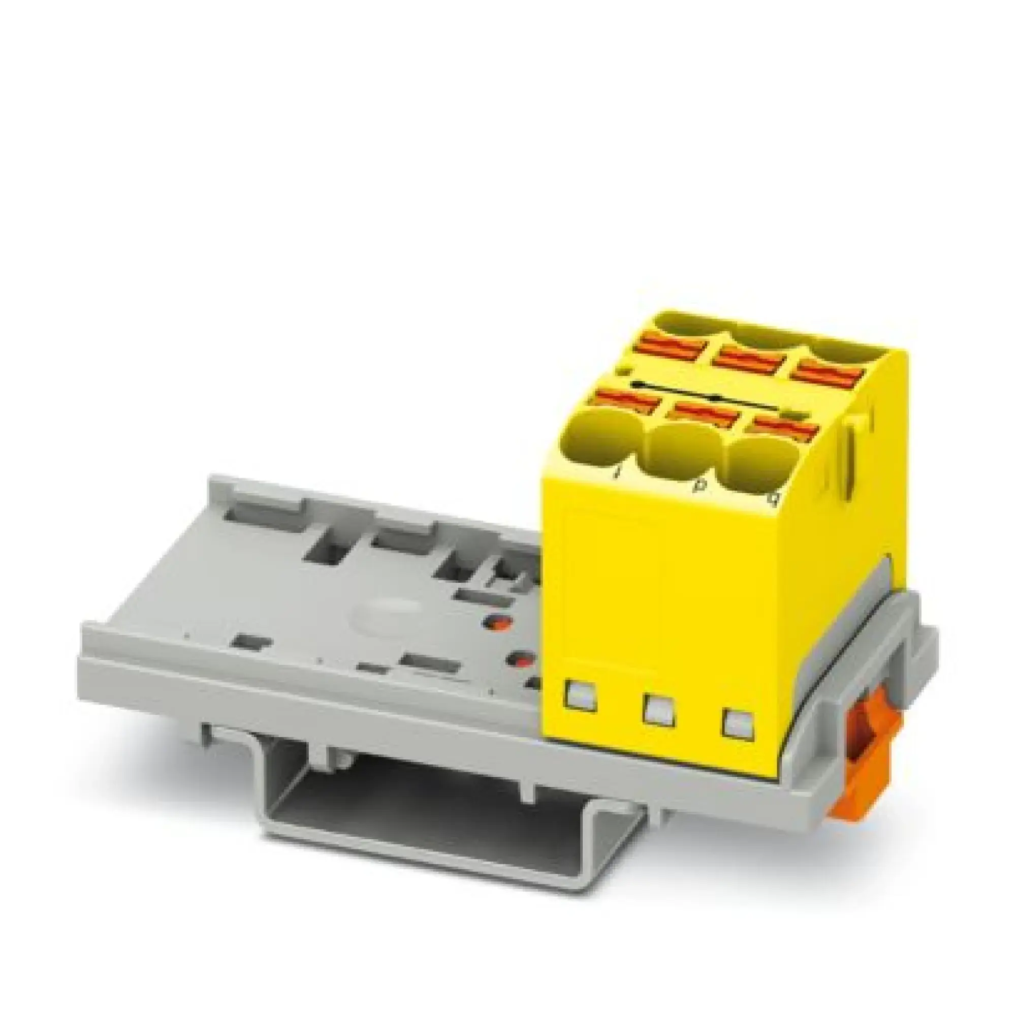 Phoenix Contact 3273532 Distribution block PTFIX 6X4-NS35 YE (img_001)
